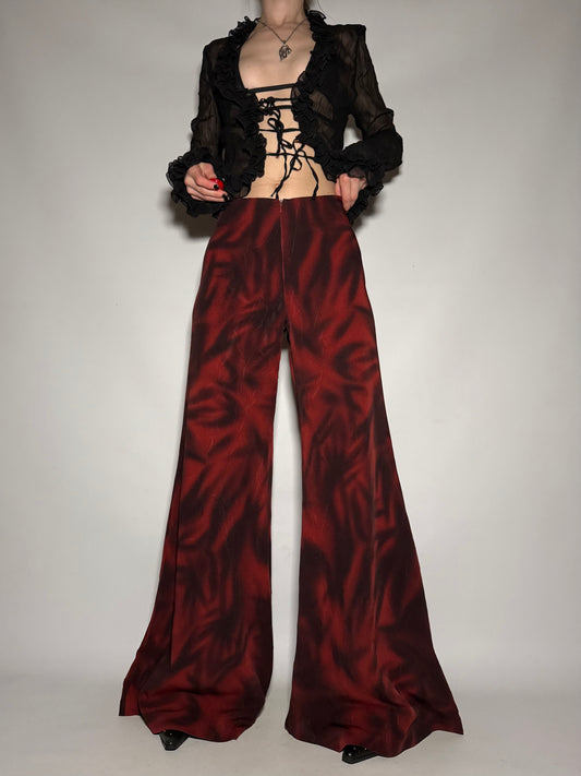 Vintage Flared Trousers - TWINKLING GLOBAL