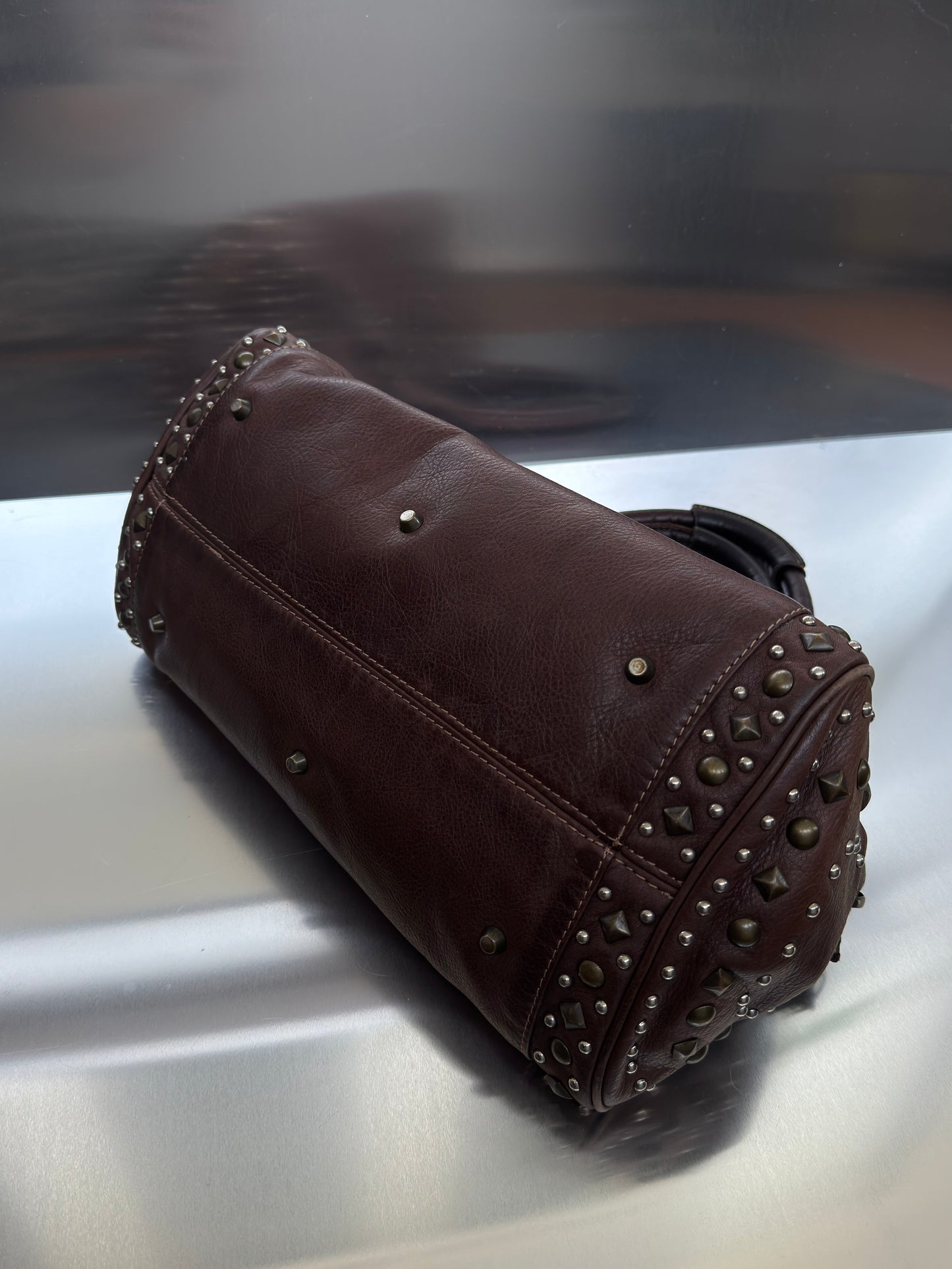 Vintage Leather Bag - TWINKLING GLOBAL