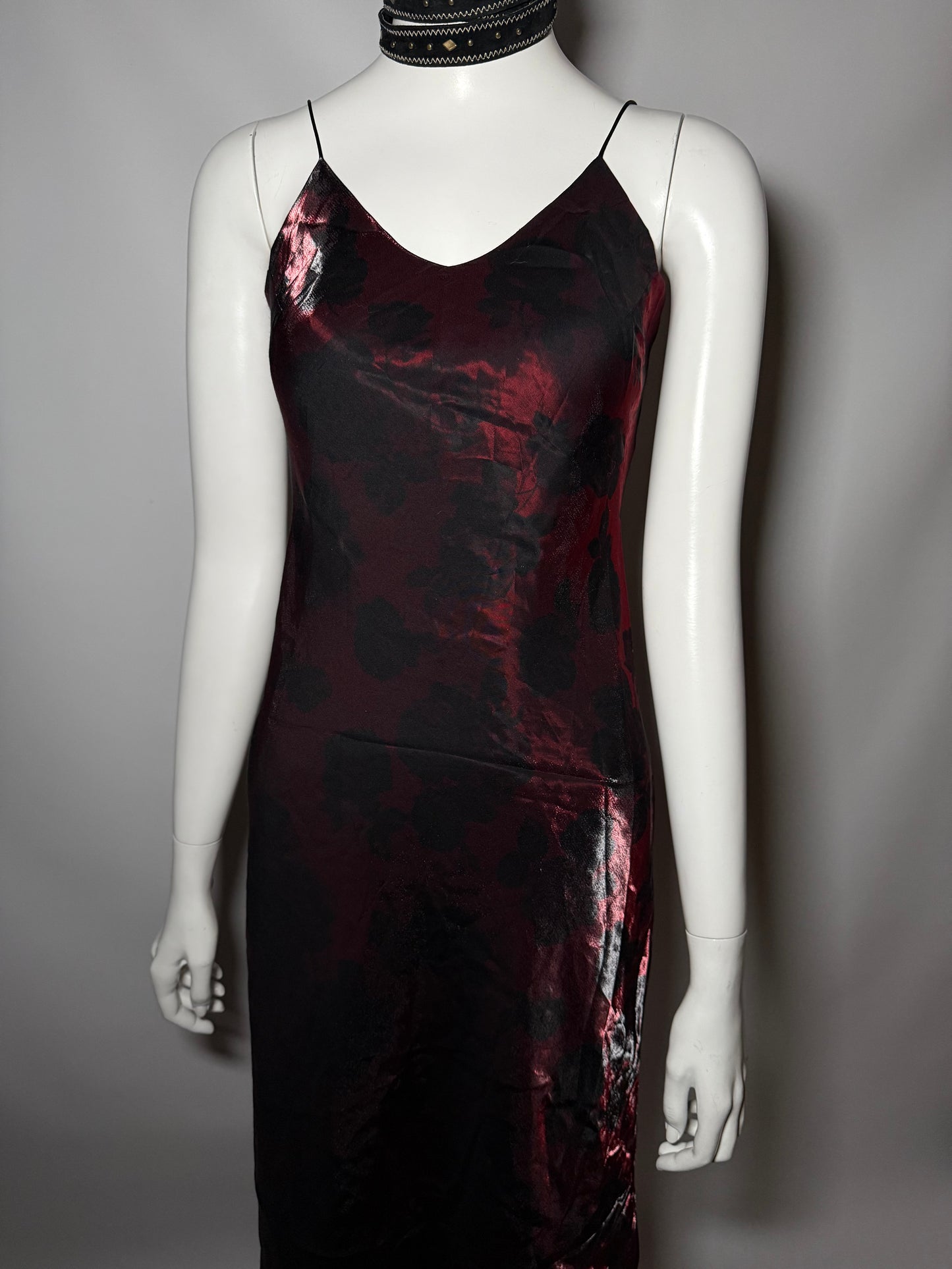 Vintage Rose Print Dress -TWINKLING GLOBAL