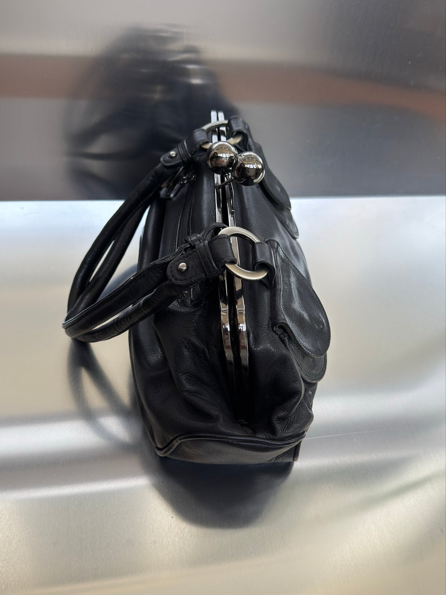 Vintage Leather Bag - TWINKLING GLOBAL
