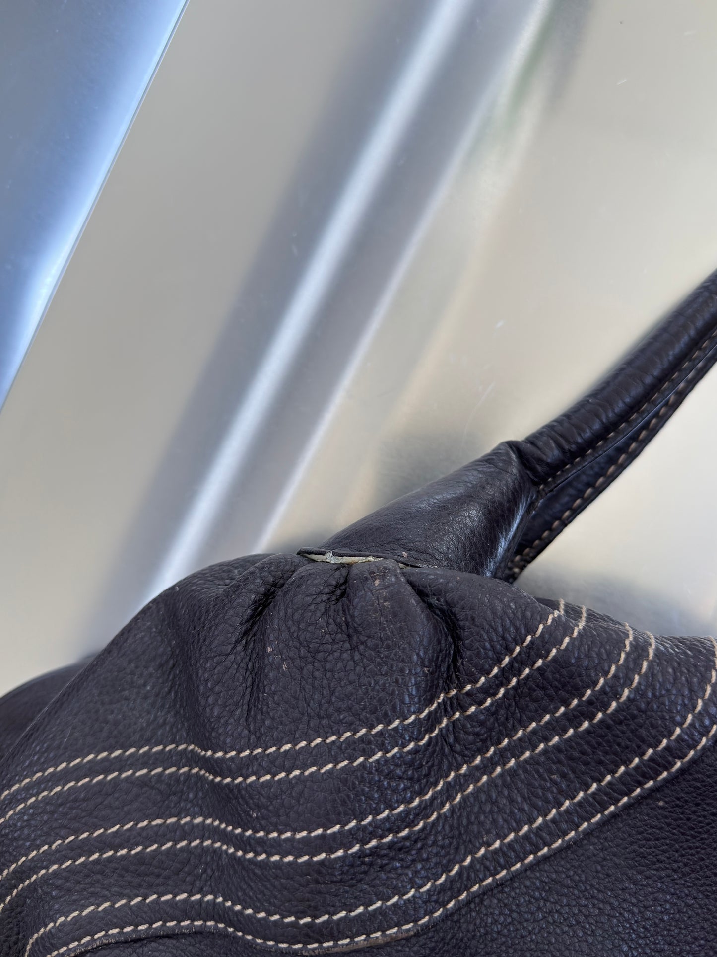 Vintage Leather Bag - TWINKLING GLOBAL