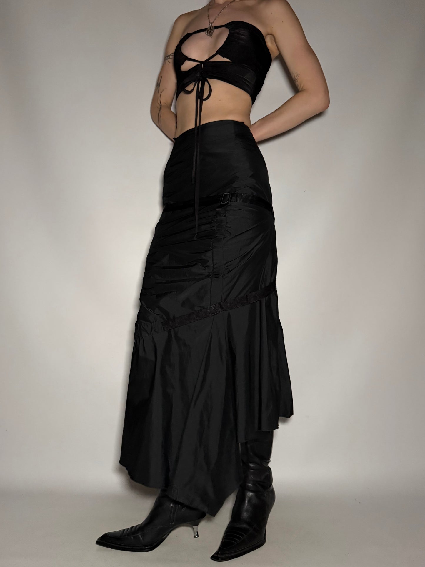 Maxi Asymmetrical Skirt - TWINKLING GLOBAL