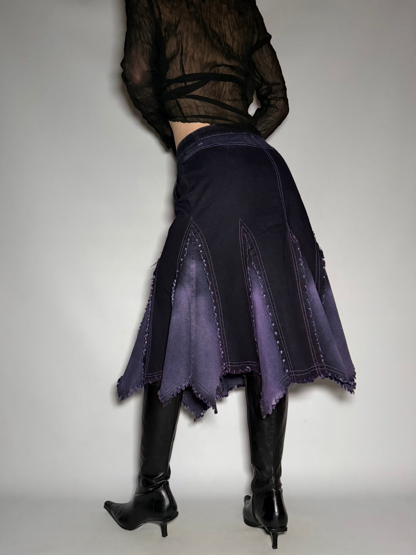 Vintage denim skirt - TWINKLING GLOBAL