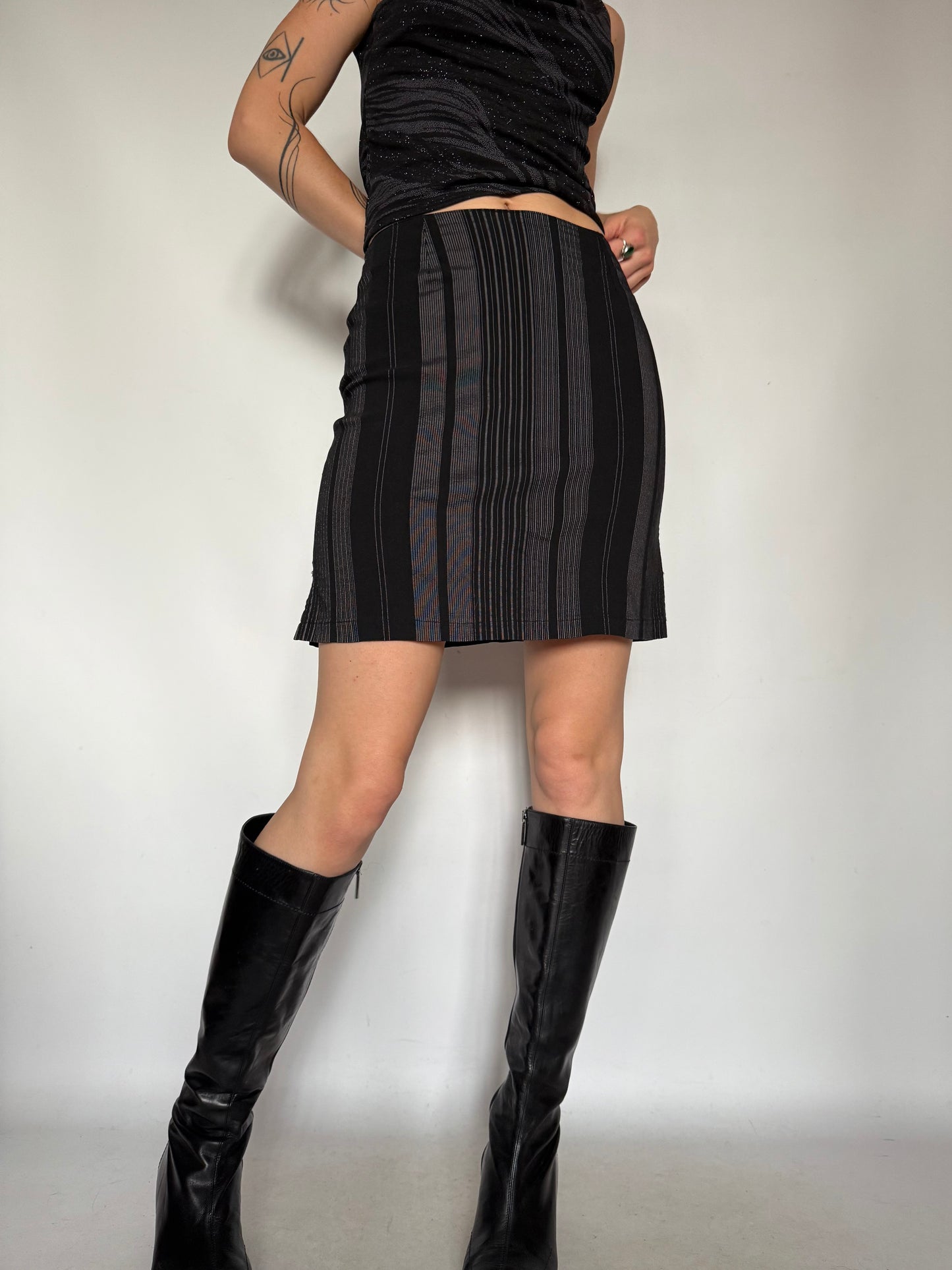 Vintage Striped Mini Skirt – Twinkling Global