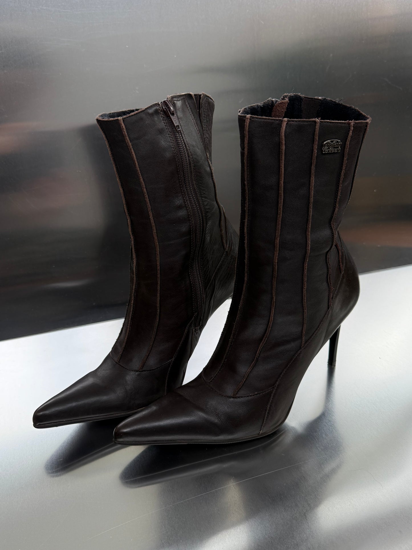 Vintage leather boots Buffalo - TWINKLING GLOBAL
