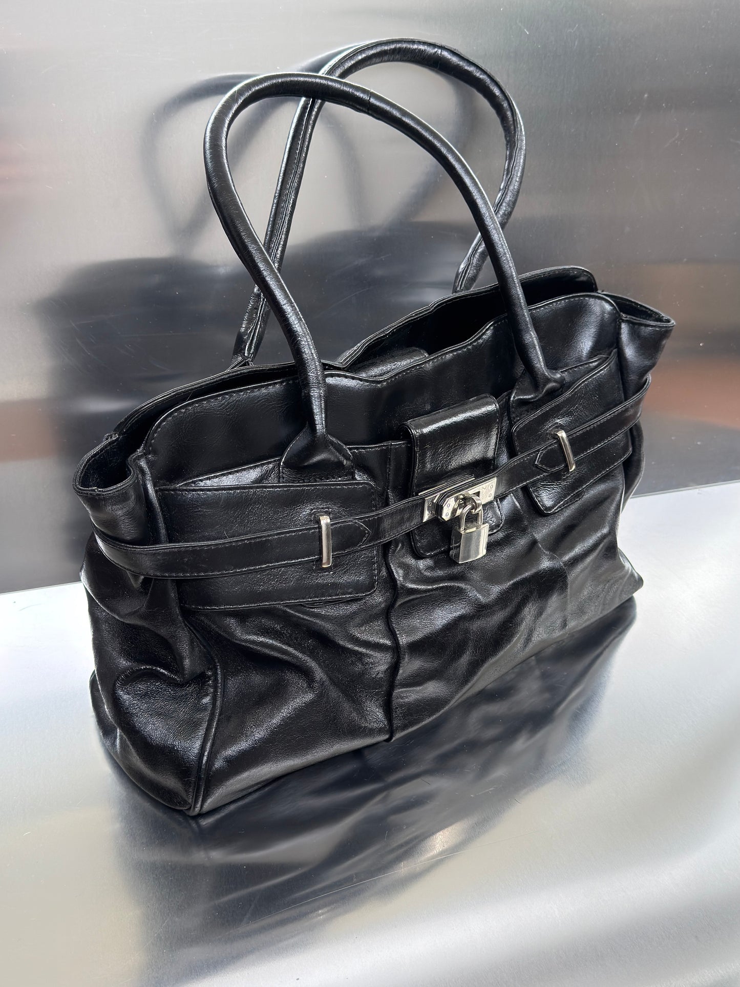 Vintage Leather Bag - TWINKLING GLOBAL
