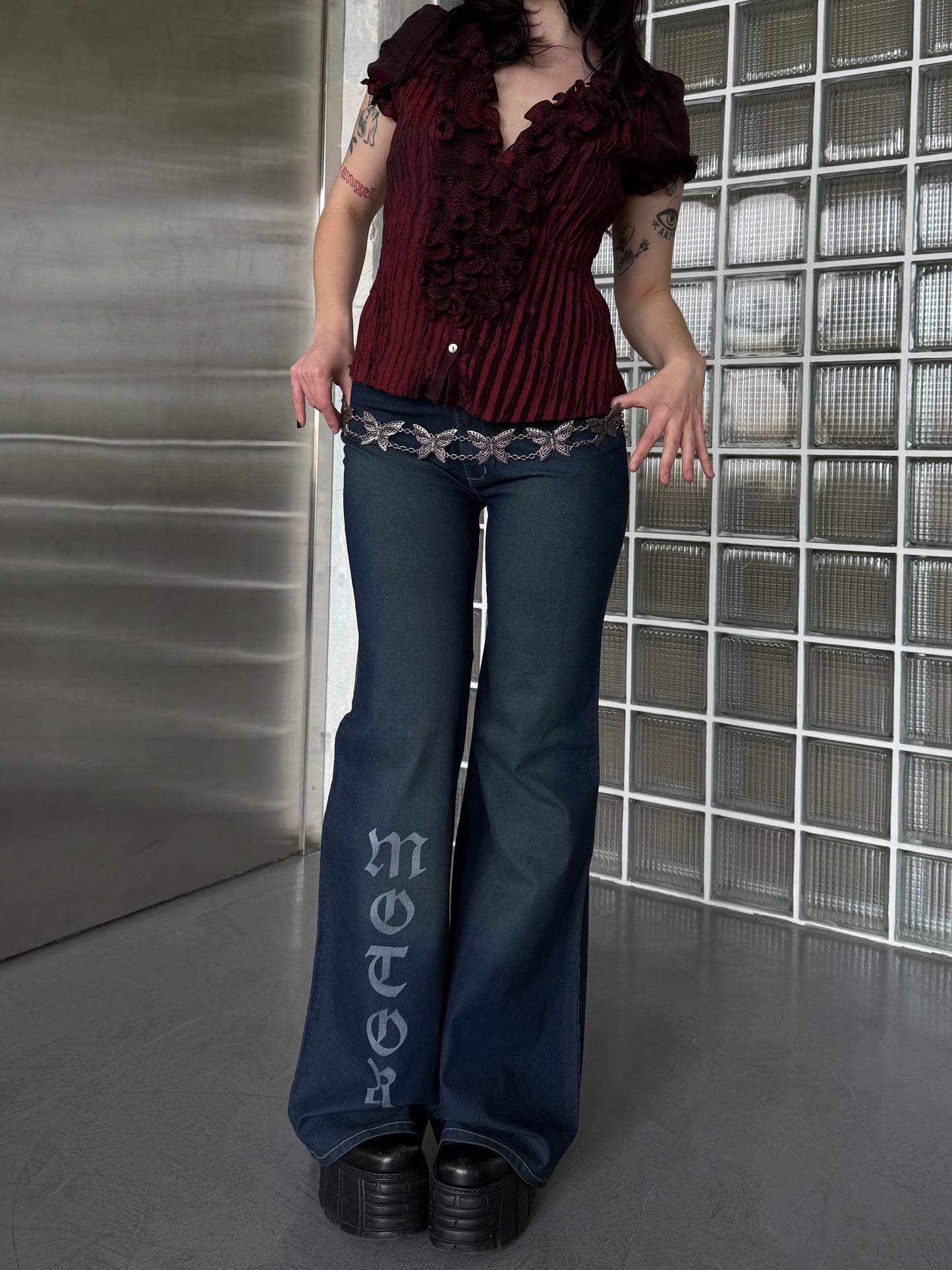 Vintage flared jeans - TWINKLING GLOBAL
