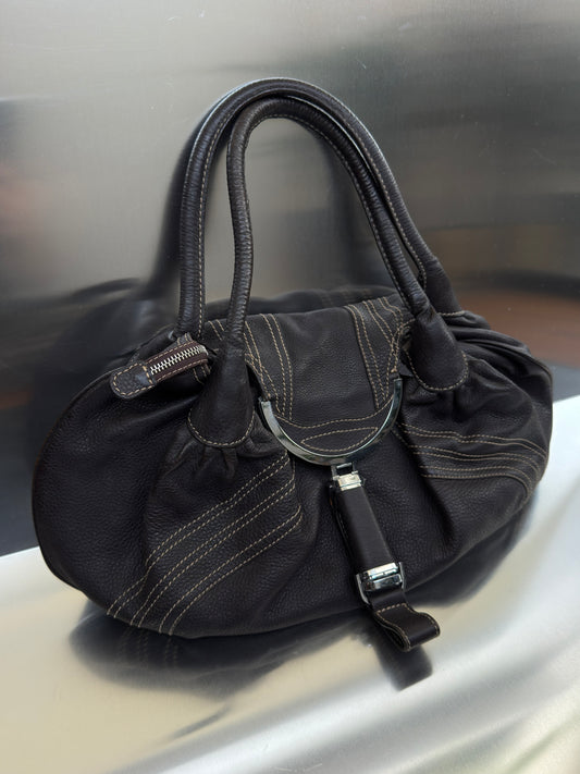 Vintage Leather Bag - TWINKLING GLOBAL