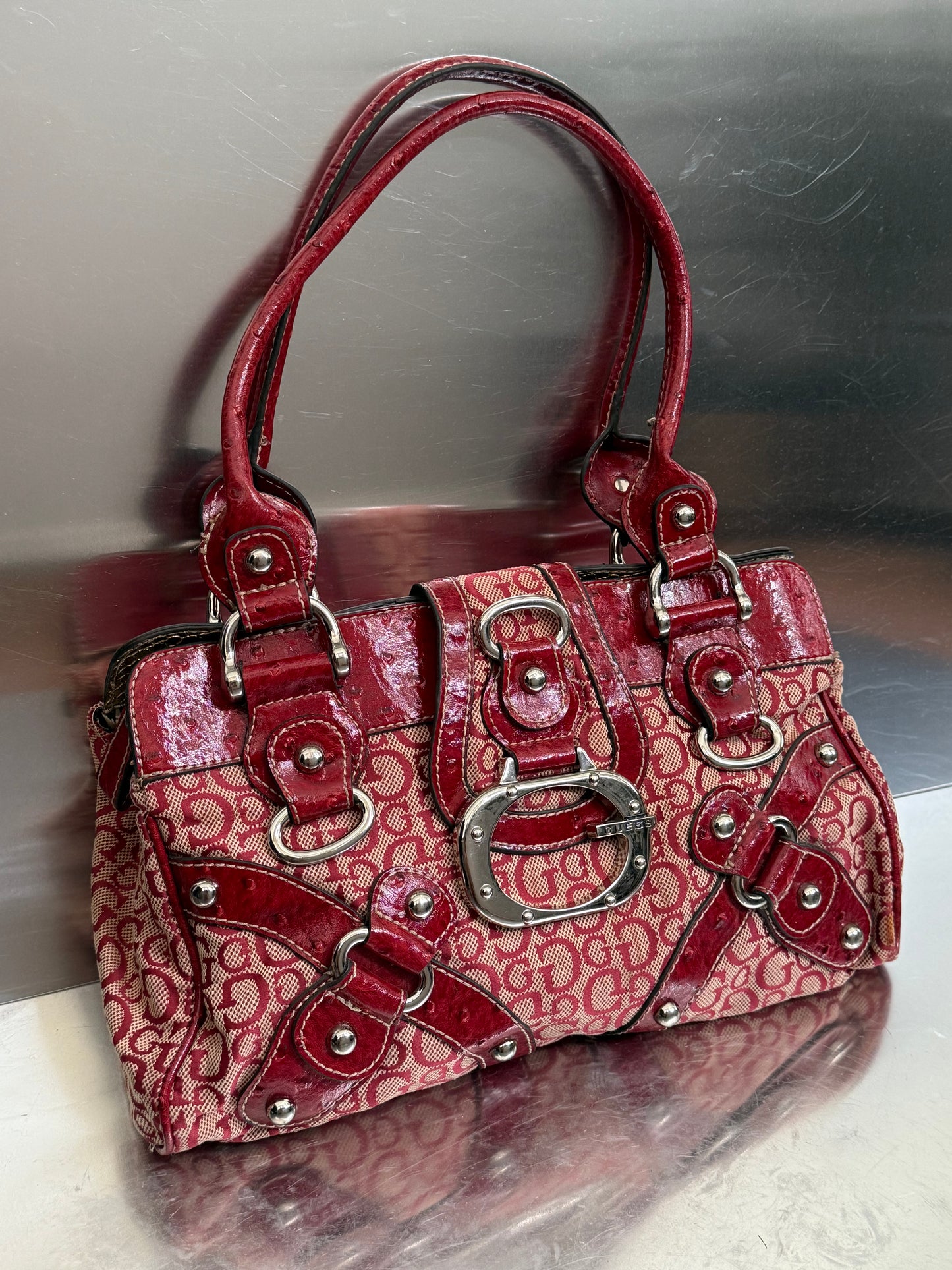 Vintage Guess Monogram Bag  Twinkling