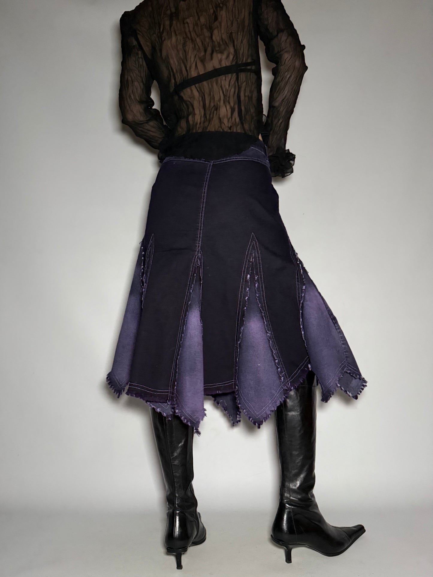 Vintage denim skirt - TWINKLING GLOBAL