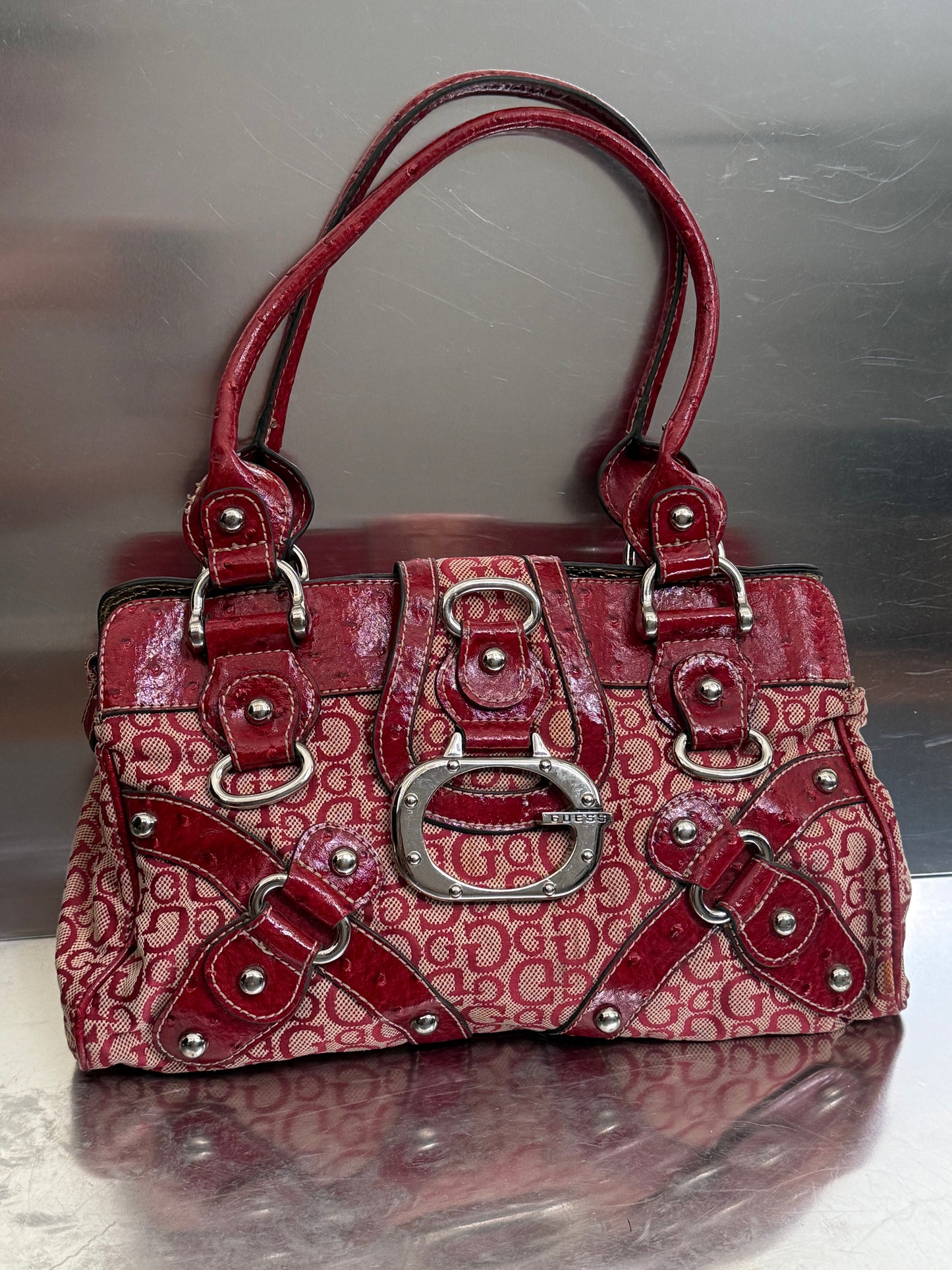 Vintage Guess Monogram Bag  Twinkling