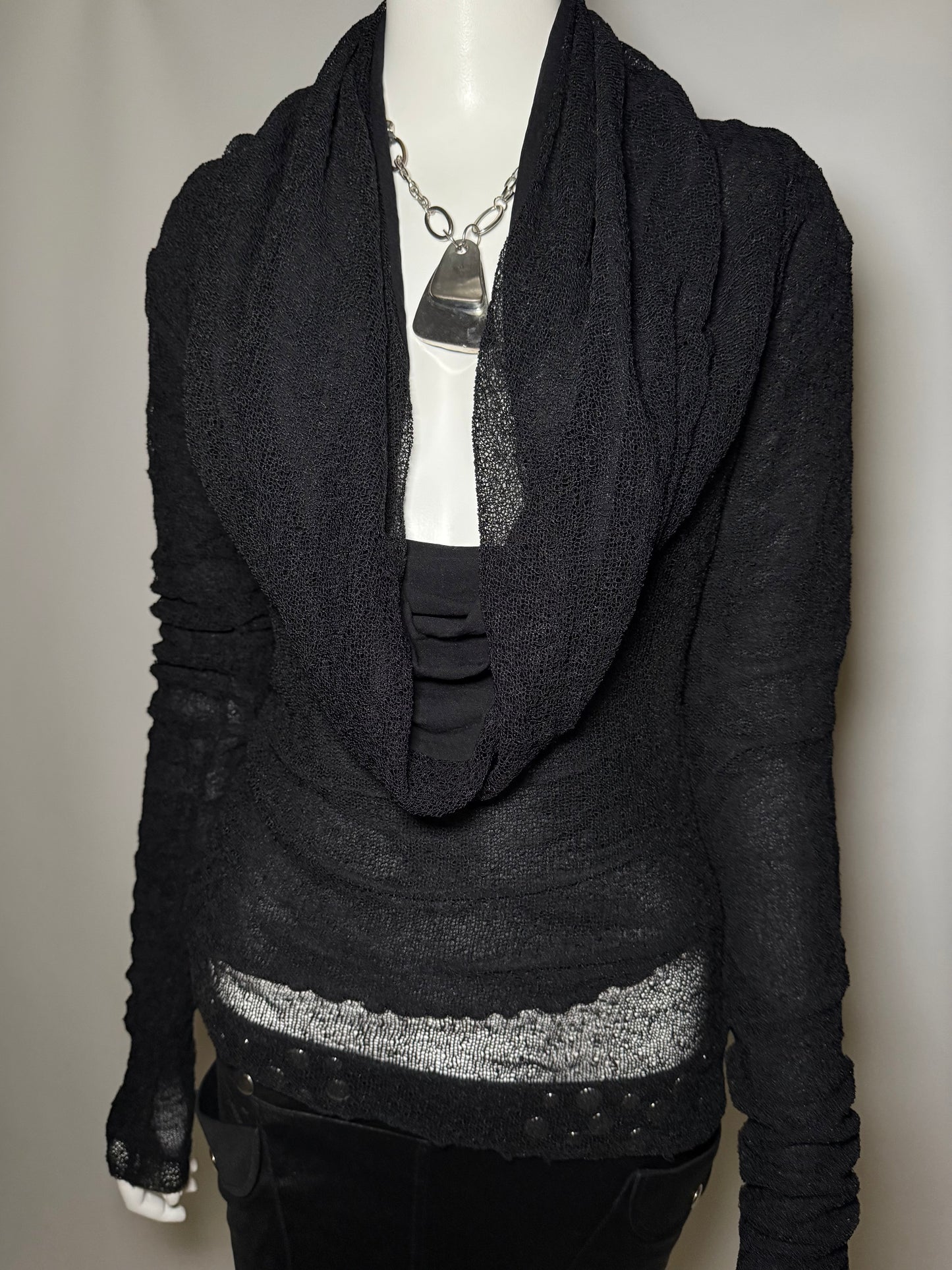 Vintage Long Sleeve Top Sarah Pacini Twinkling Global