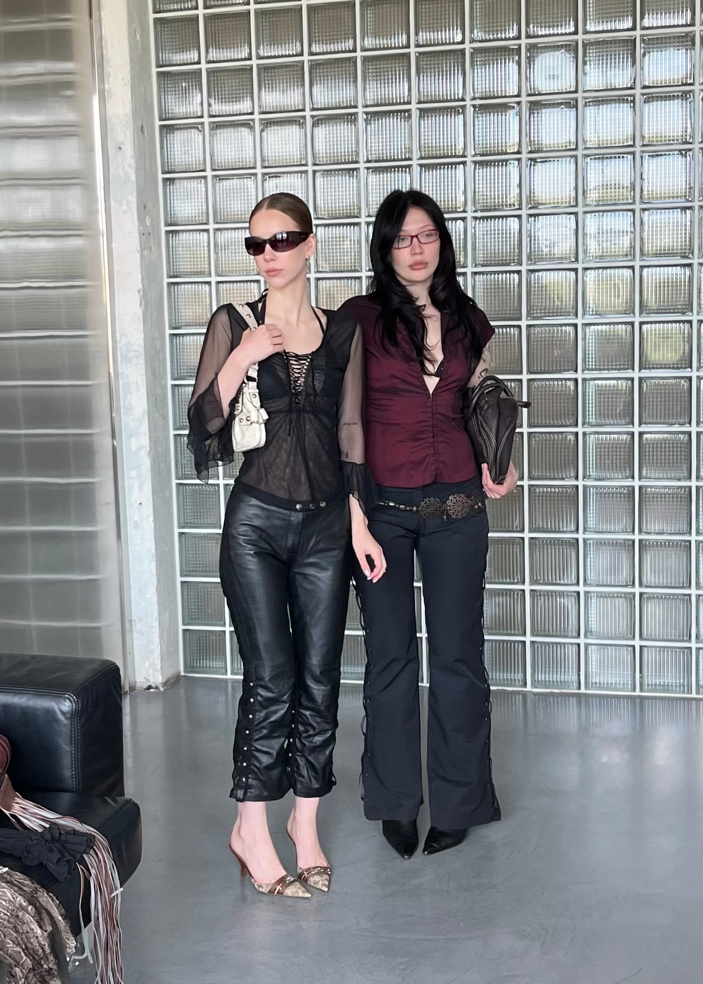 Vintage Leather Capri Pants - TWINKLING GLOBAL