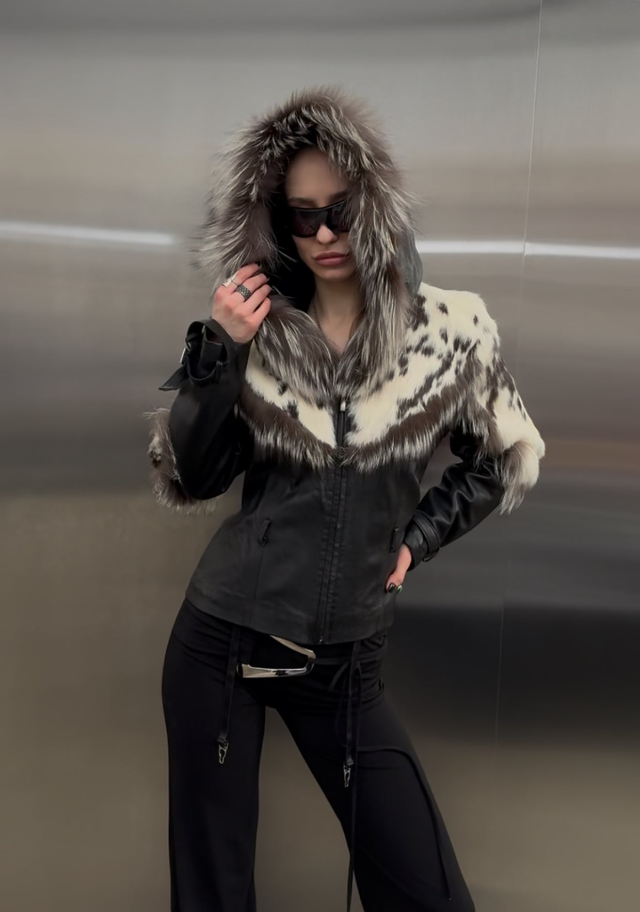 Vintage fur jacket  - TWINKLING GLOBAL