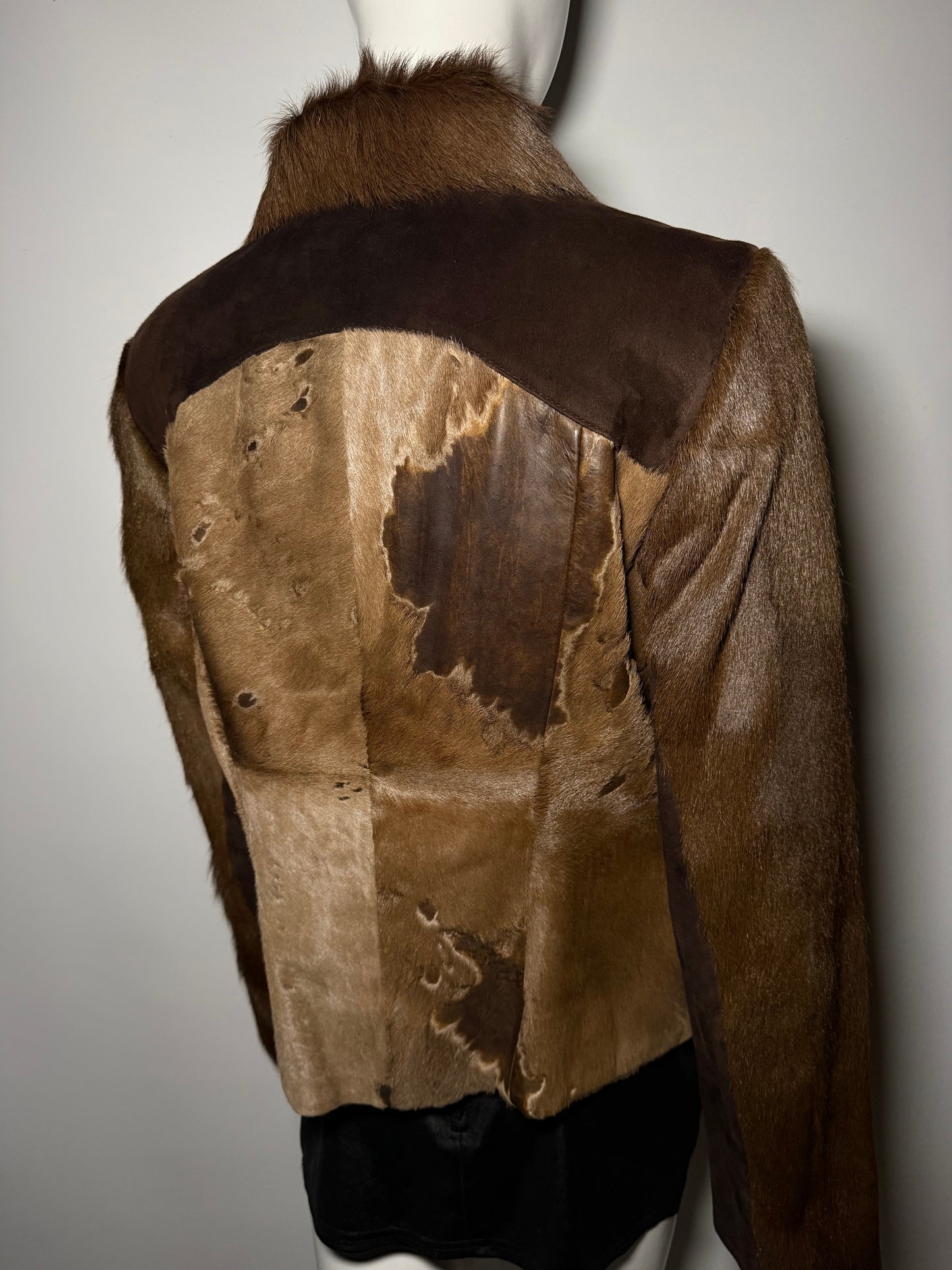 Vintage pony fur & leather jacket Twinkling Global