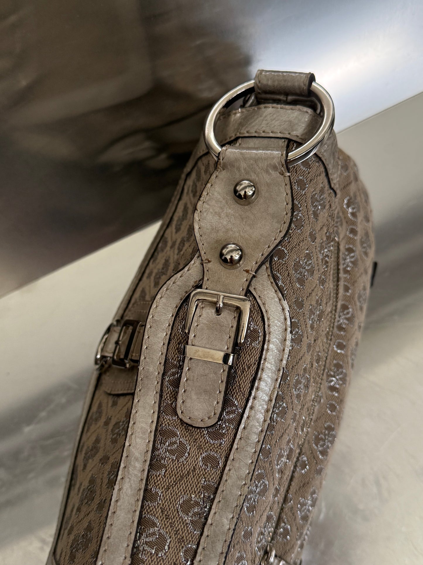 Vintage Monogram Shoulder Bag by Guess  Twinkling