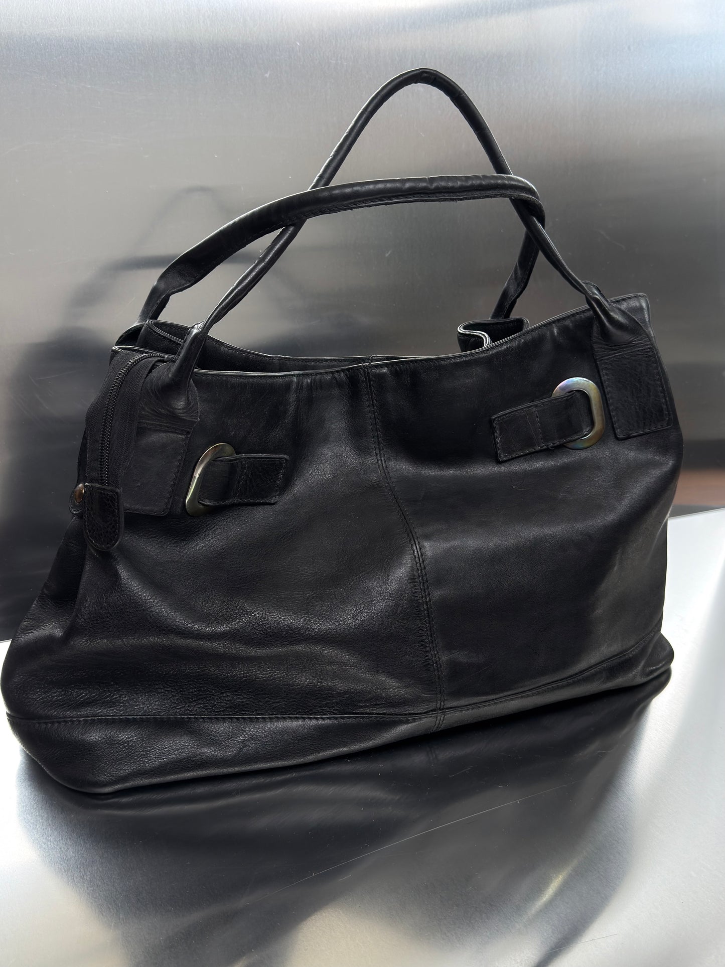 Vintage Leather Bag - TWINKLING GLOBAL