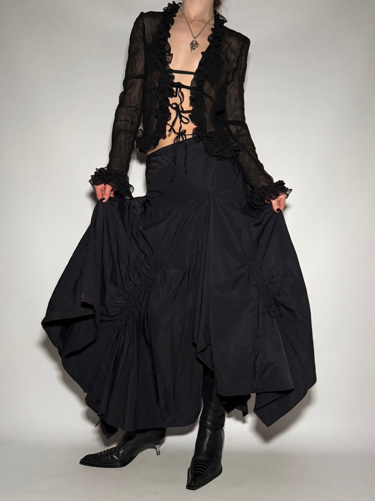 Vintage maxi skirt - TWINKLING GLOBAL