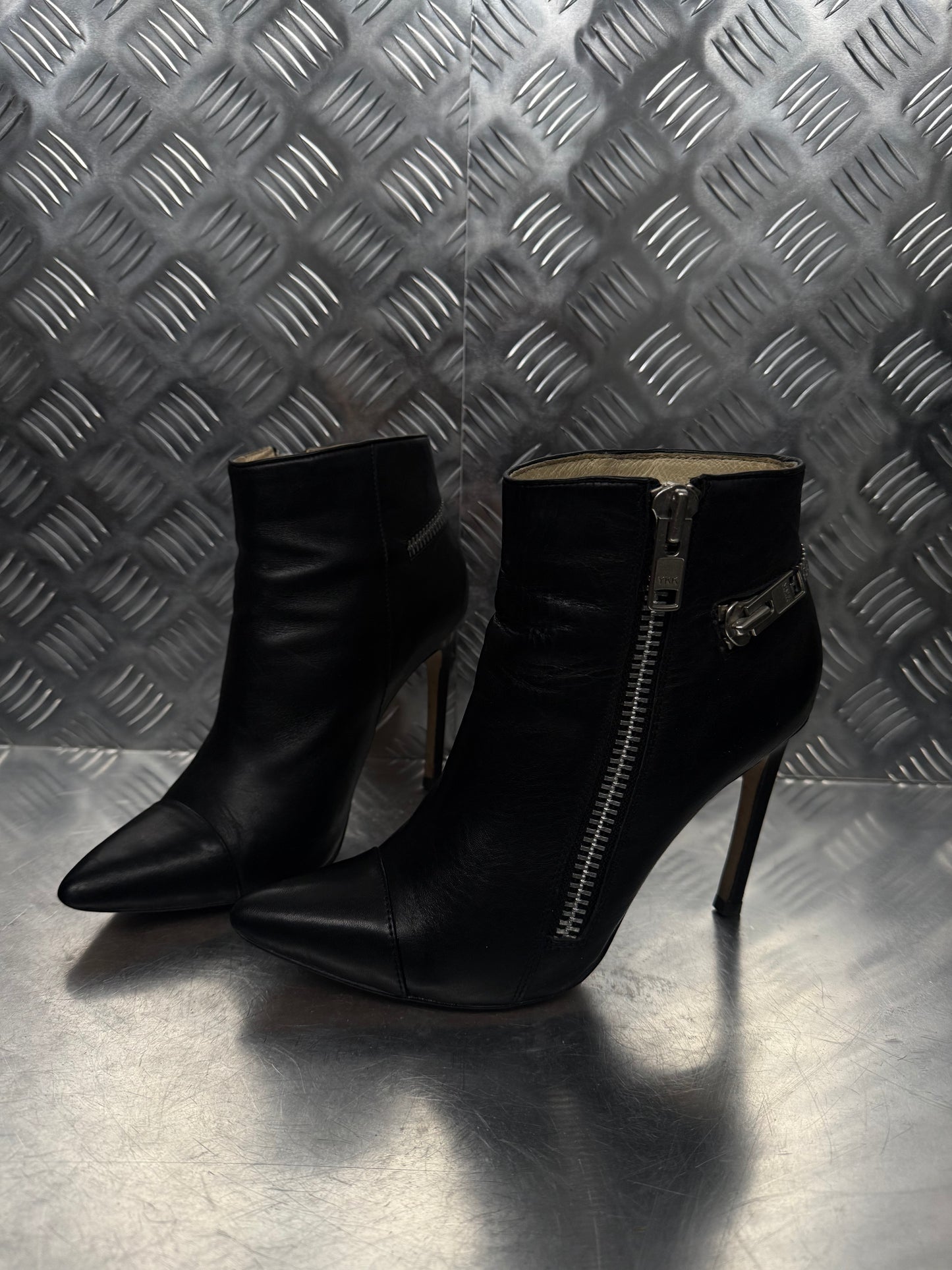 Vintage leather ankle boots Buffalo TWINKLING GLOBAL