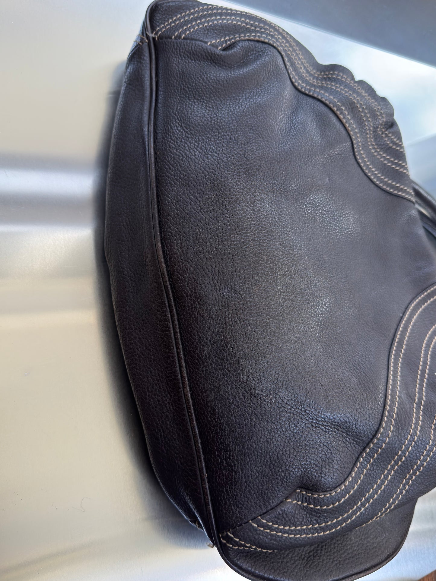 Vintage Leather Bag - TWINKLING GLOBAL