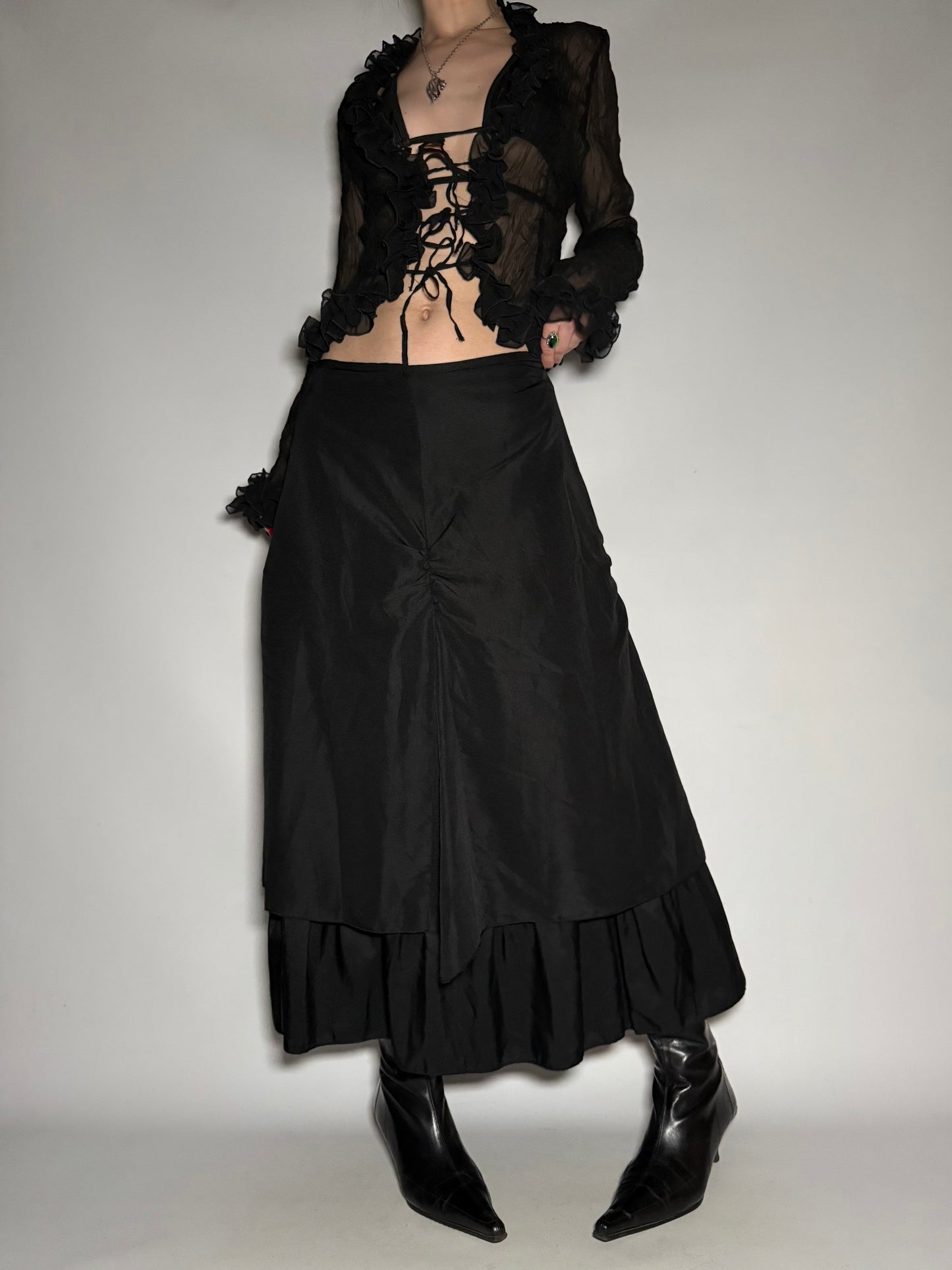 Vintage maxi skirt - TWINKLING GLOBAL