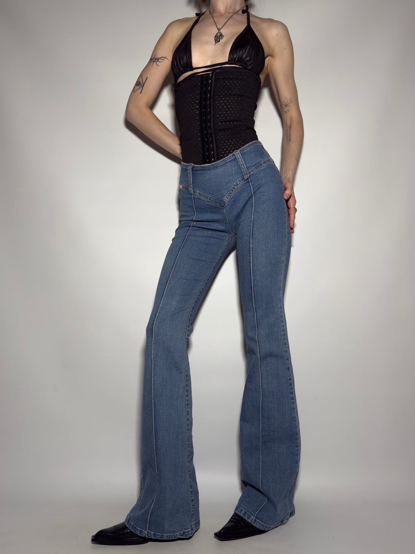 Vintage Miss Sixty Flared jeans  - TWINKLING GLOBAL