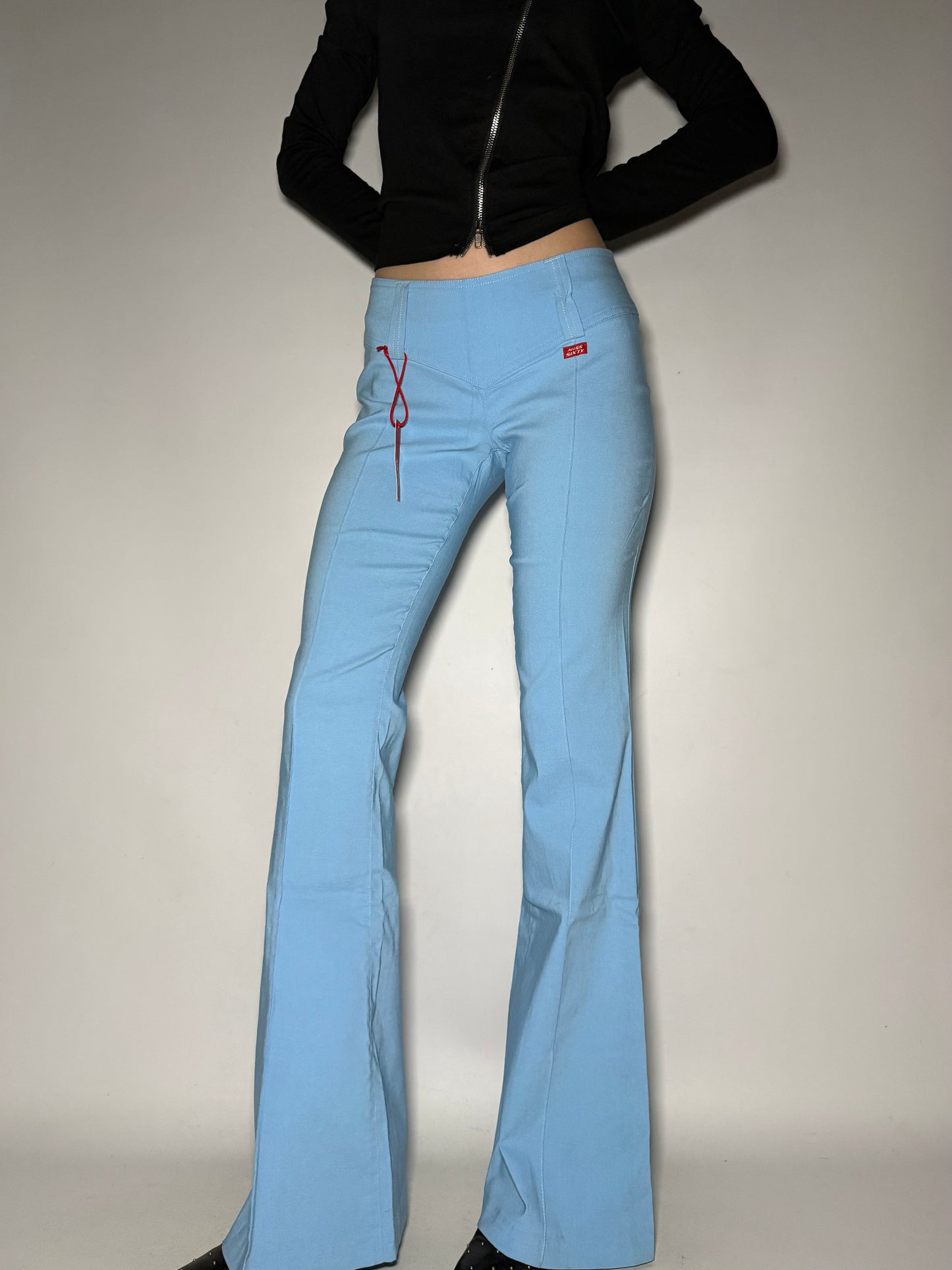 Miss Sixty V-Cut Flare Pants Twinkling Global