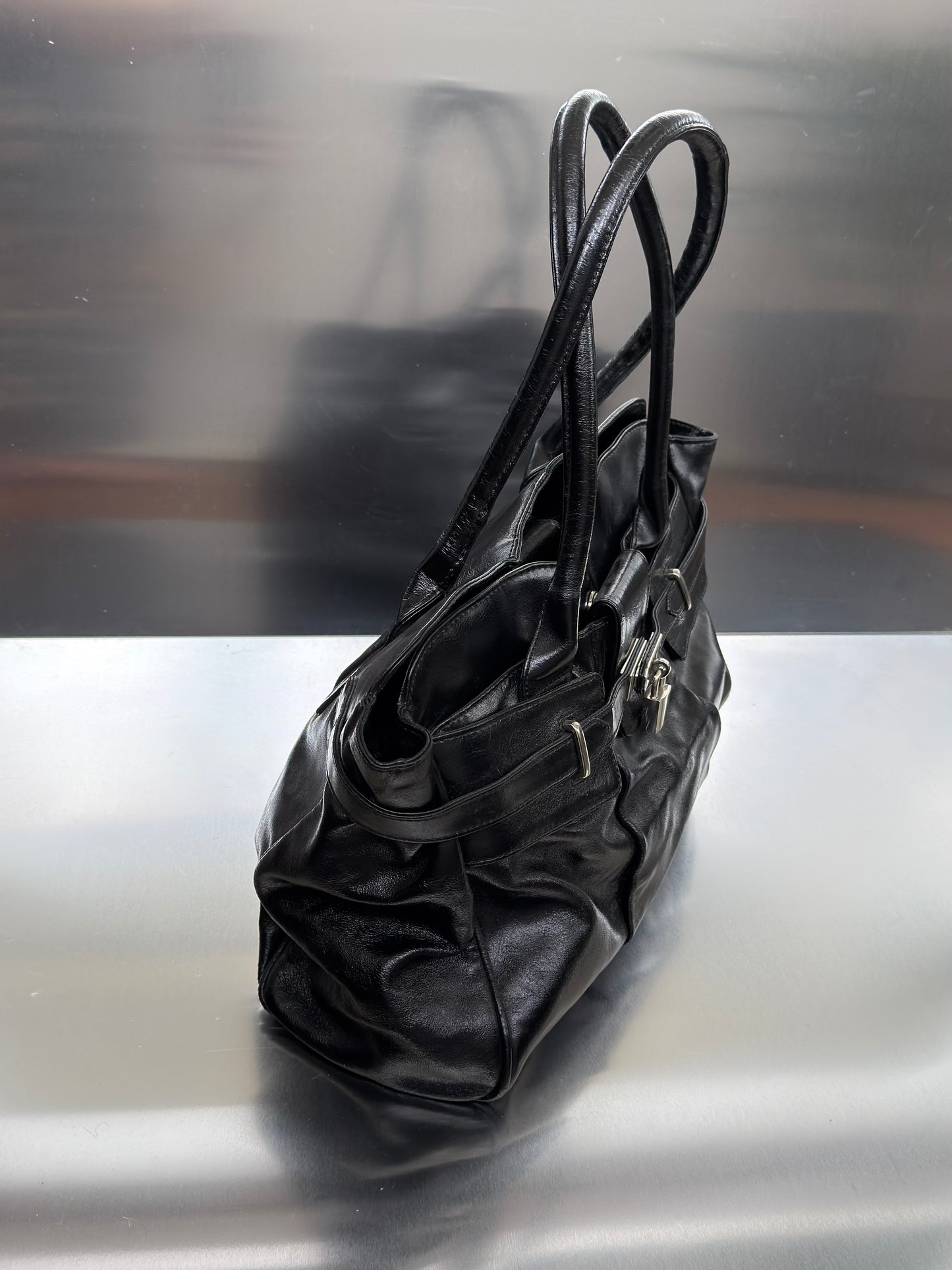Vintage Leather Bag - TWINKLING GLOBAL