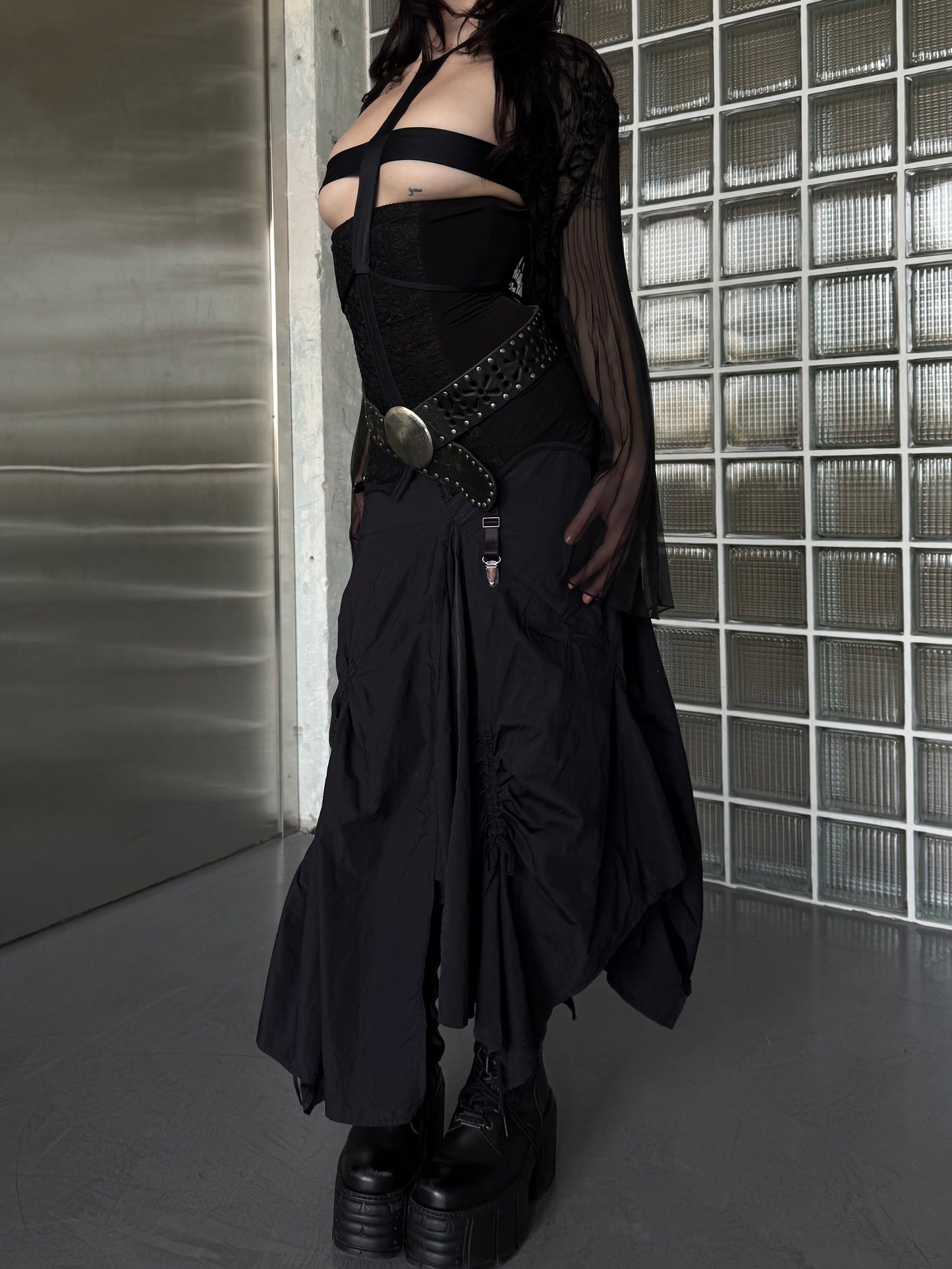 Vintage maxi skirt - TWINKLING GLOBAL