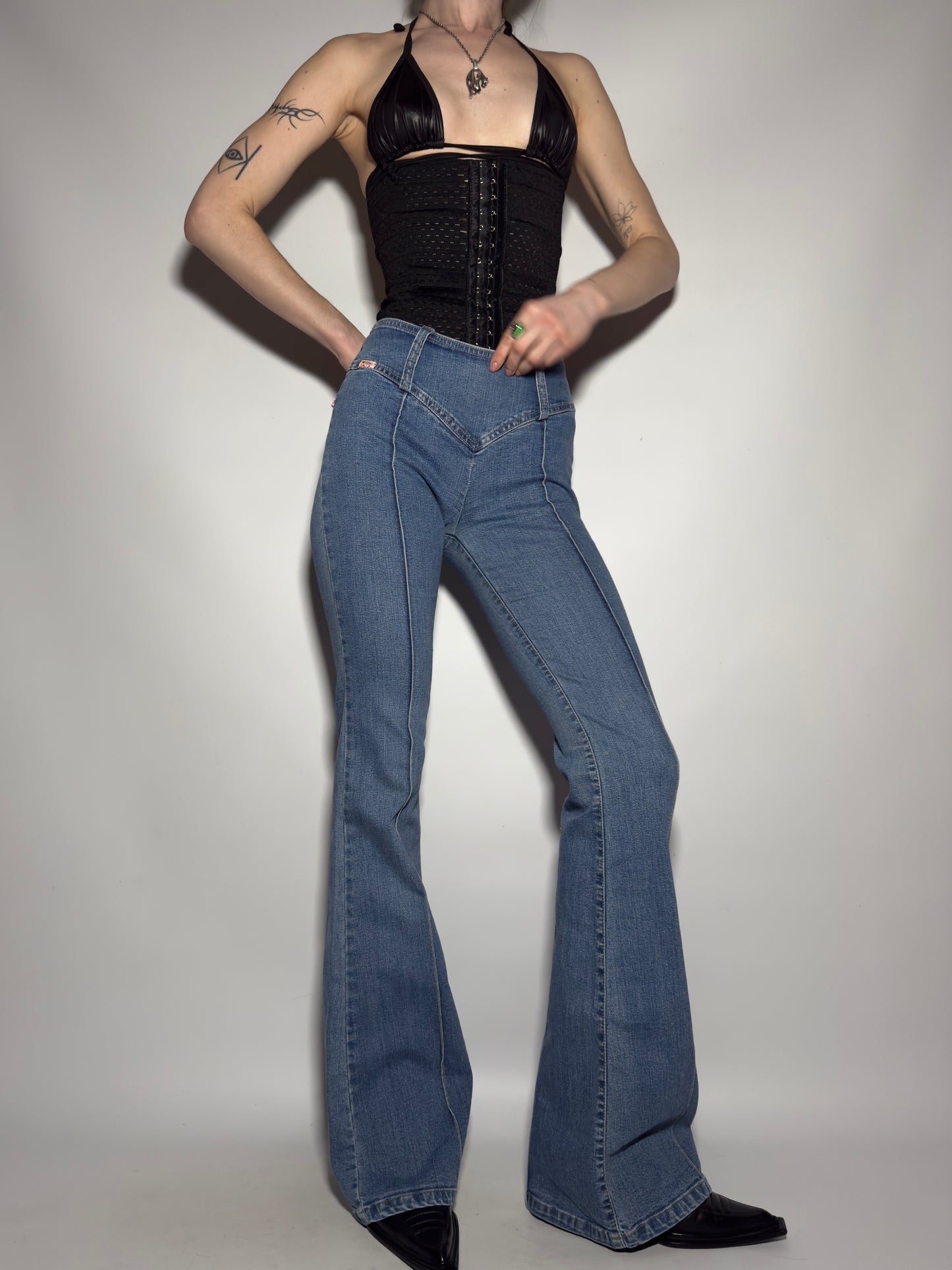 Vintage Miss Sixty Flared jeans  - TWINKLING GLOBAL