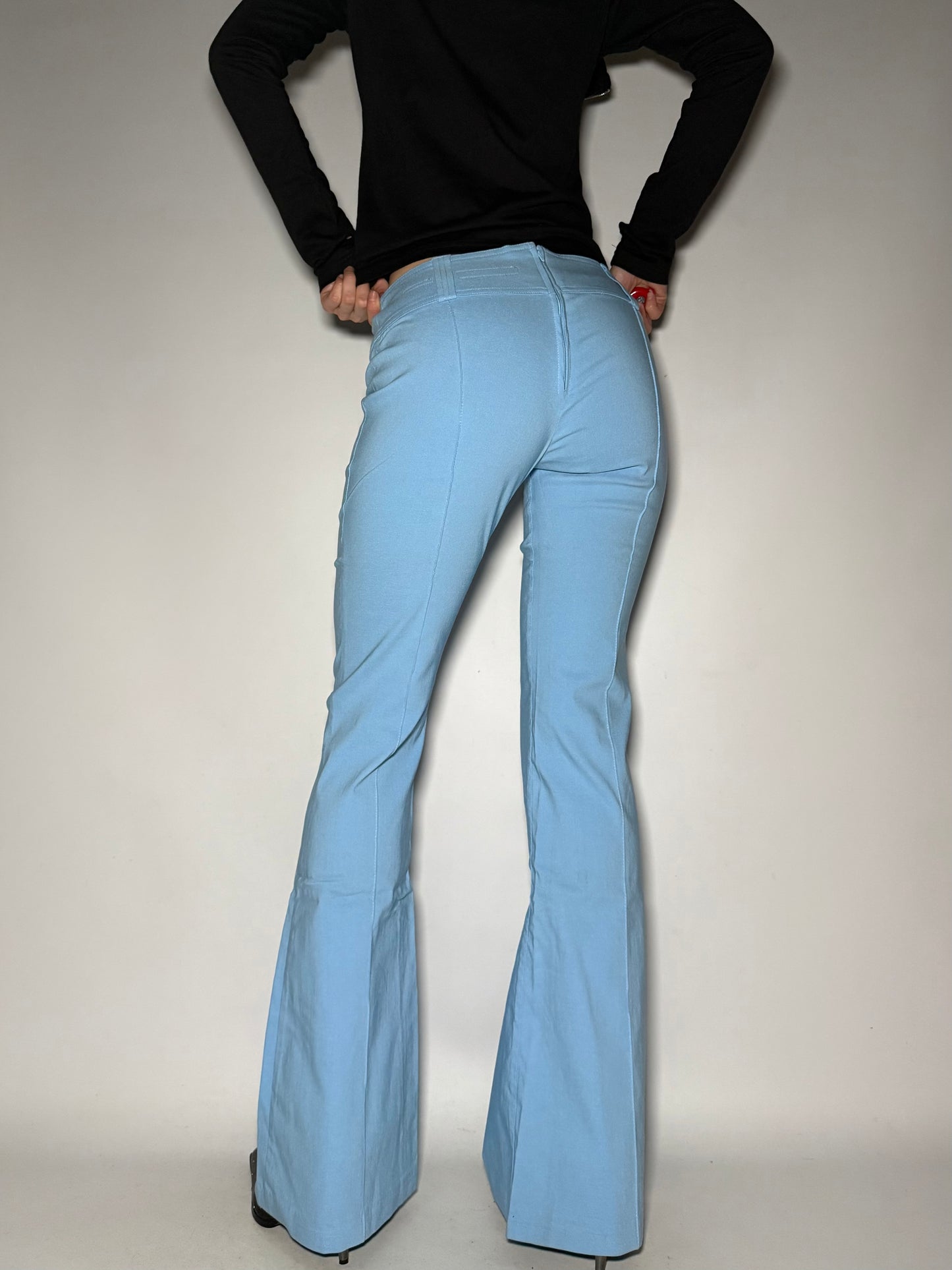 Miss Sixty V-Cut Flare Pants Twinkling Global