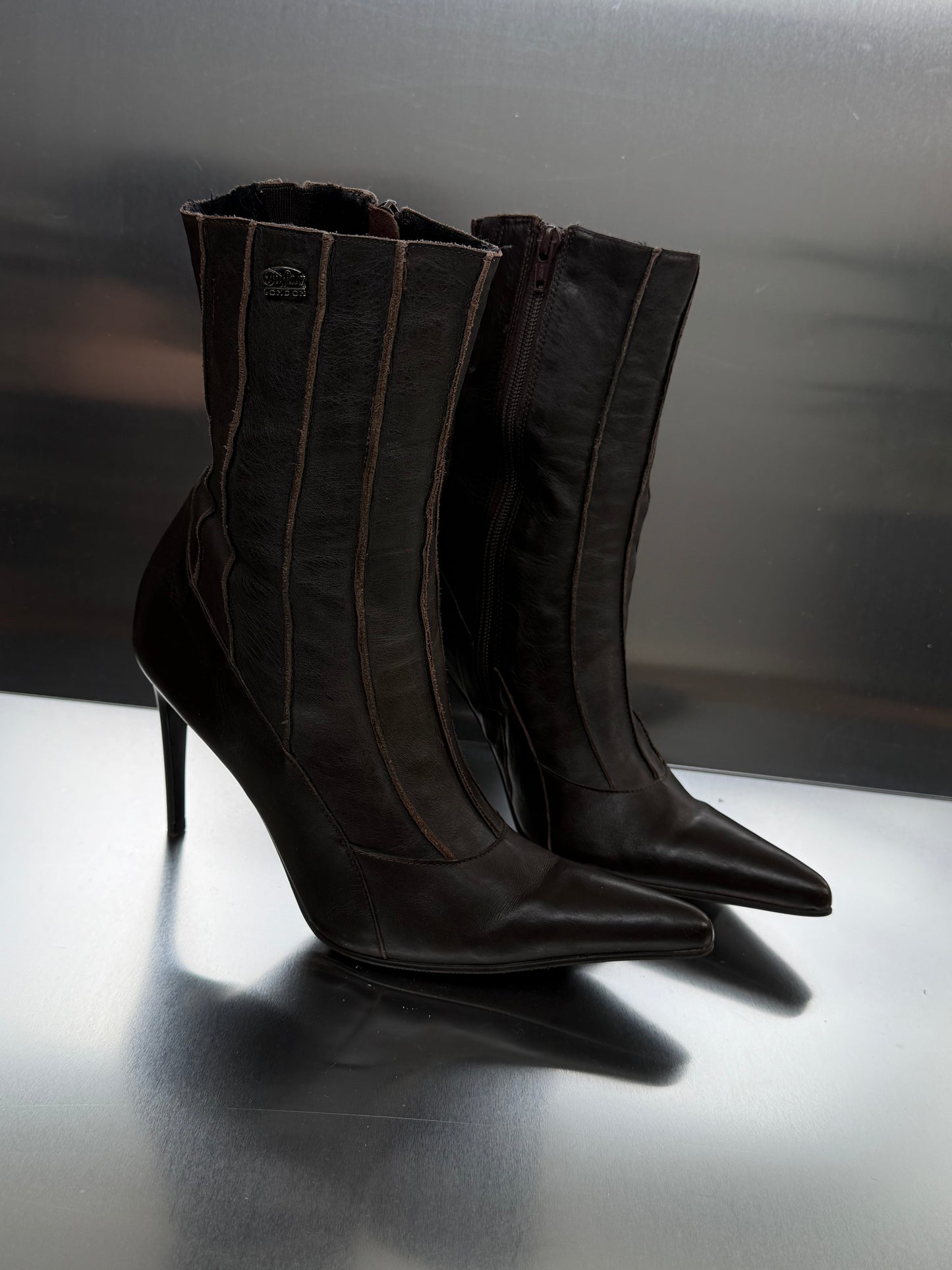 Vintage leather boots Buffalo - TWINKLING GLOBAL