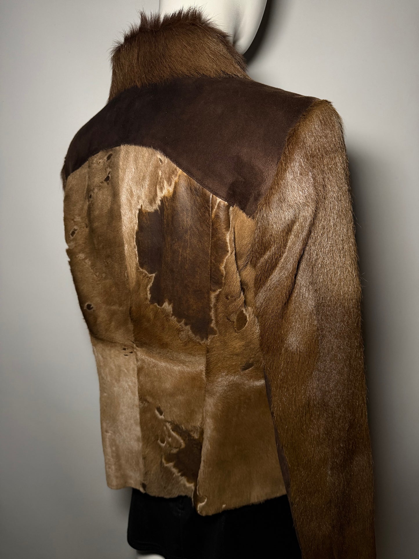 Vintage pony fur & leather jacket Twinkling Global