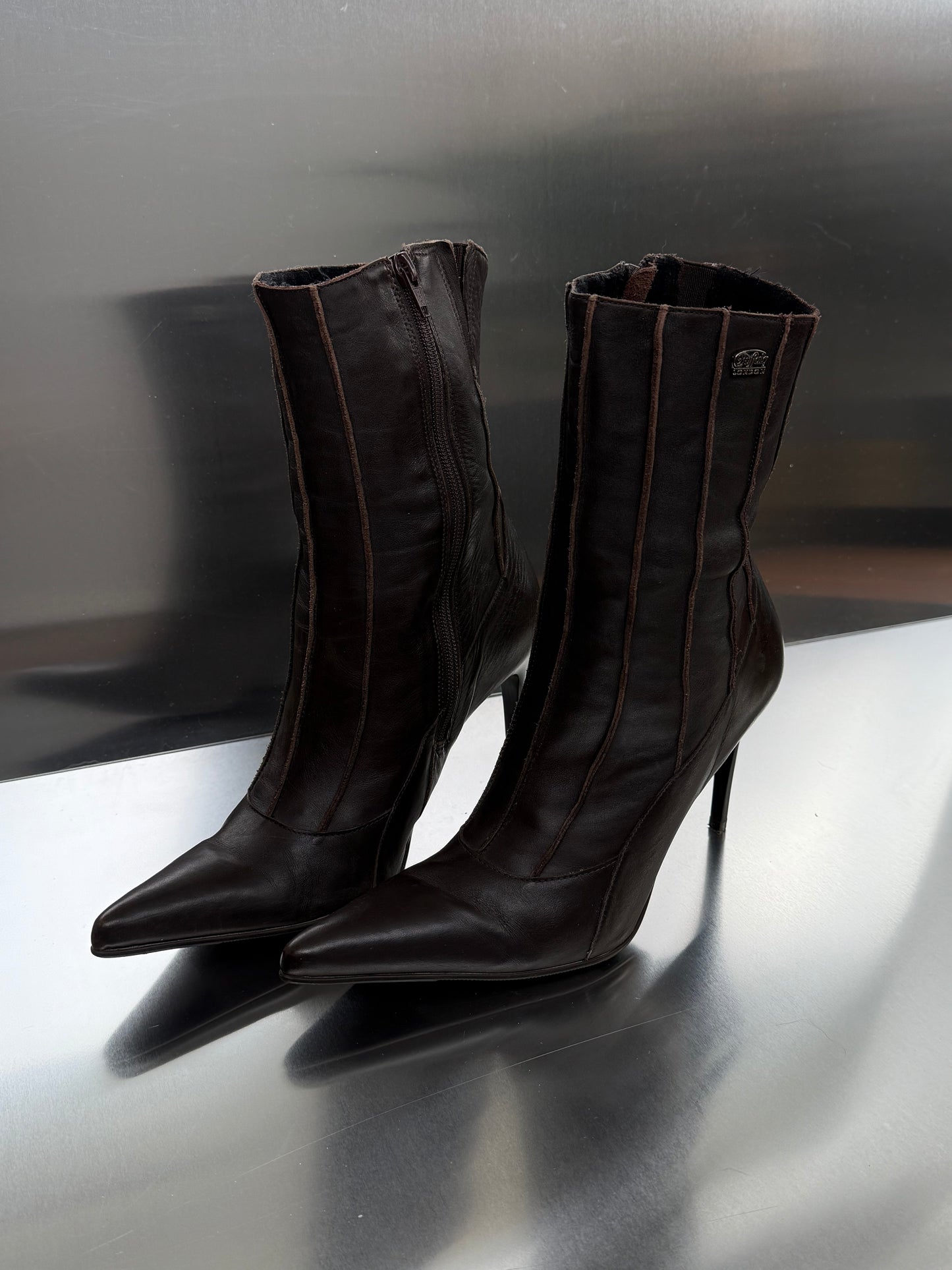 Vintage leather boots Buffalo - TWINKLING GLOBAL