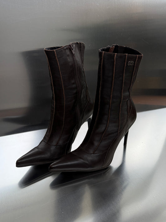 Vintage leather boots Buffalo - TWINKLING GLOBAL