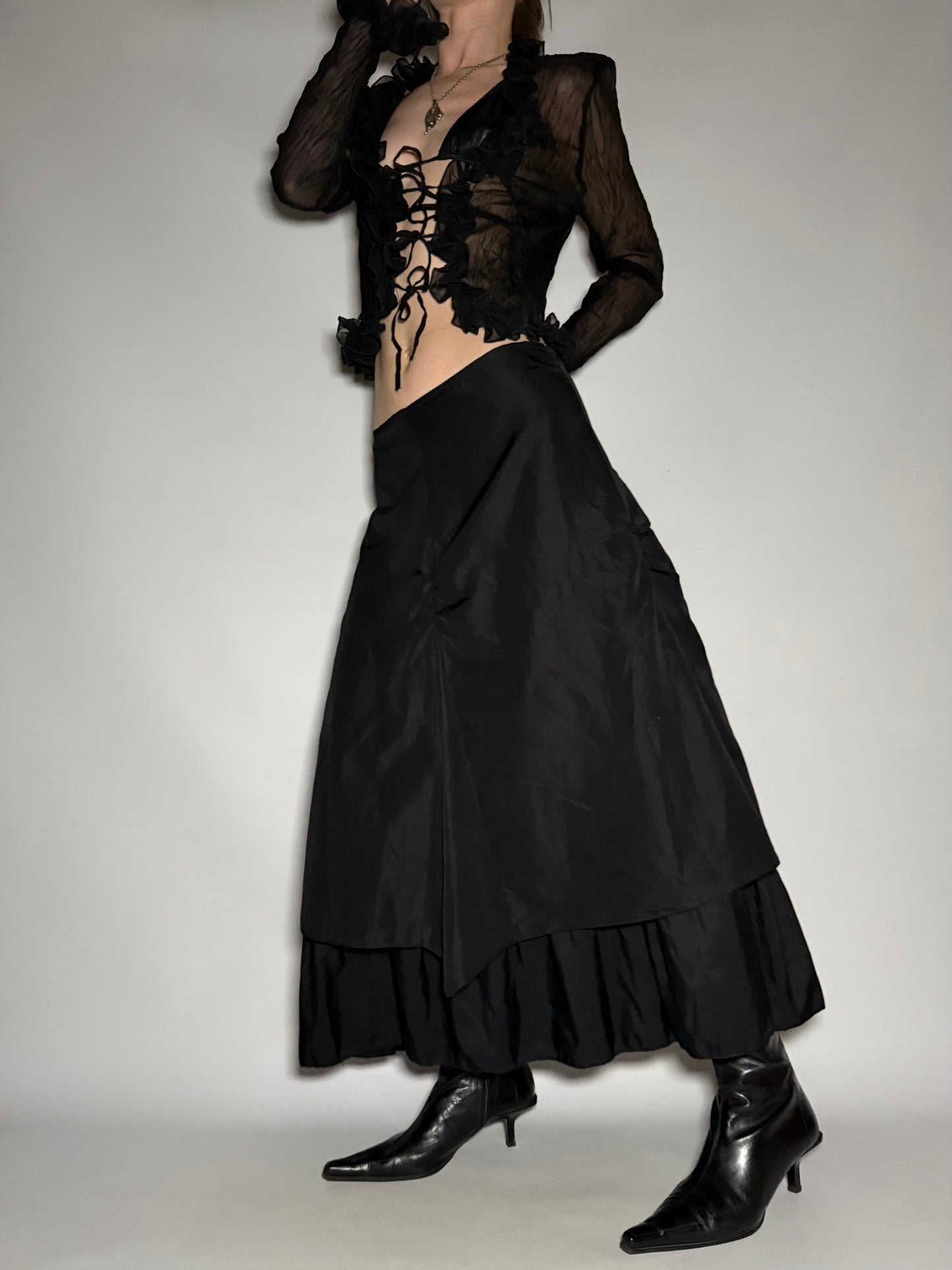 Vintage maxi skirt - TWINKLING GLOBAL