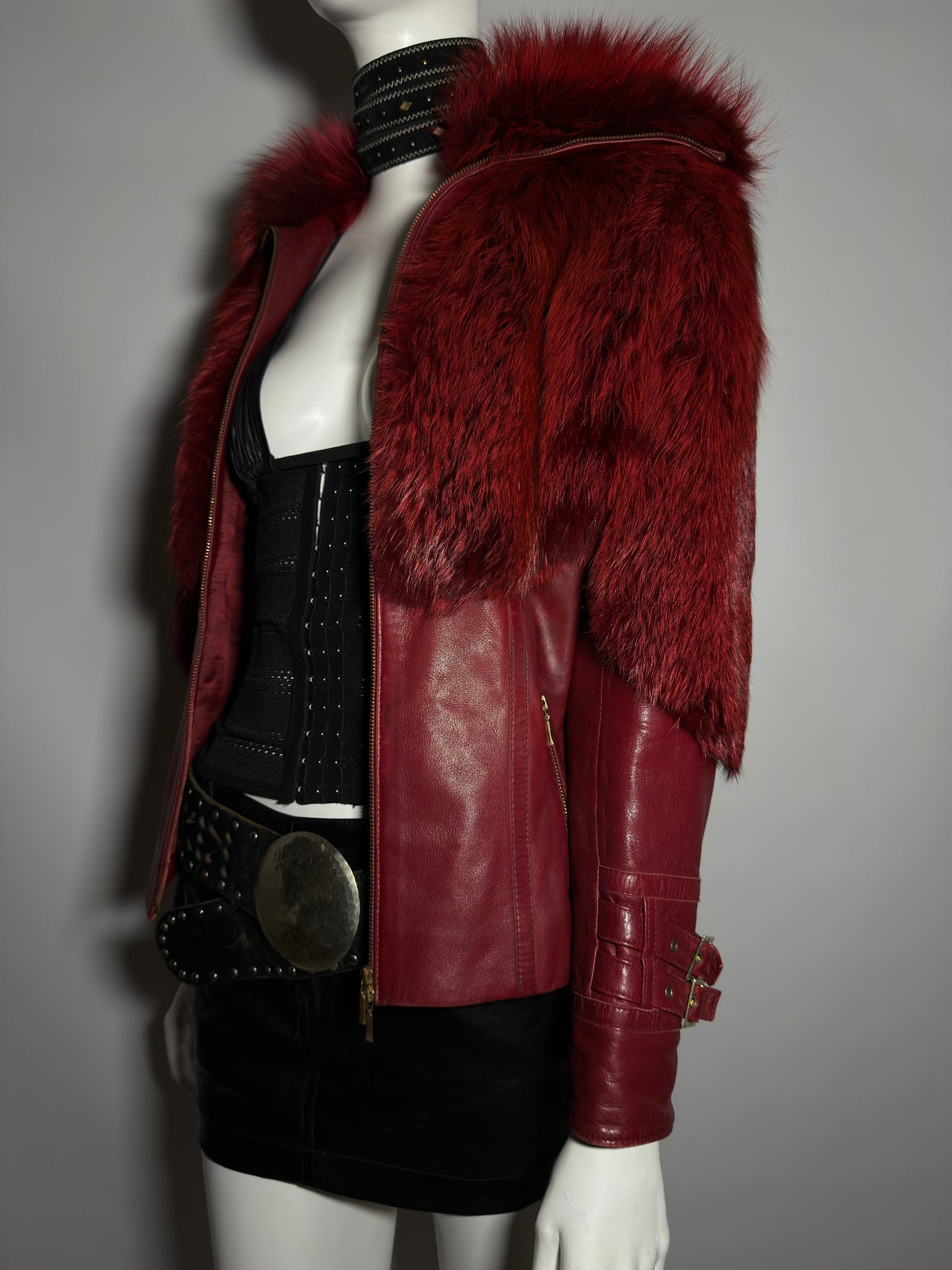 Vintage fur jacket  - TWINKLING GLOBAL