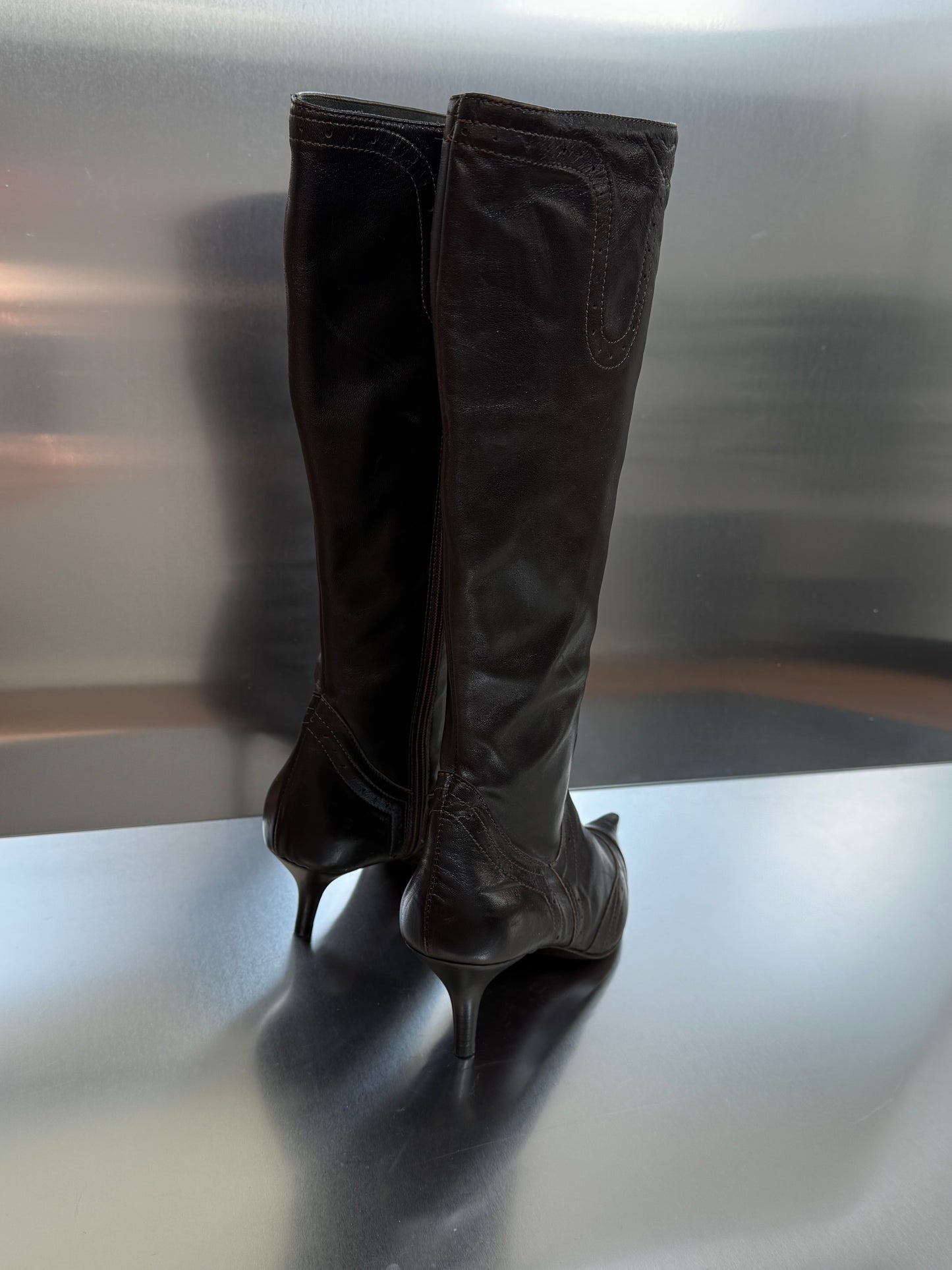 Vintage leather boots - TWINKLING GLOBAL