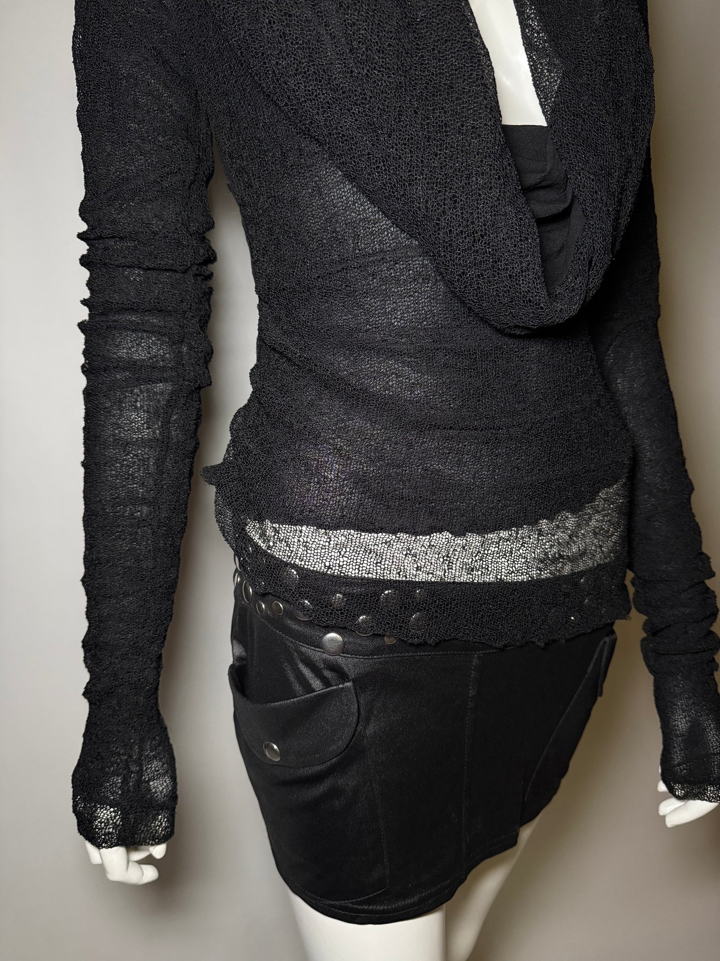 Vintage Long Sleeve Top Sarah Pacini Twinkling Global