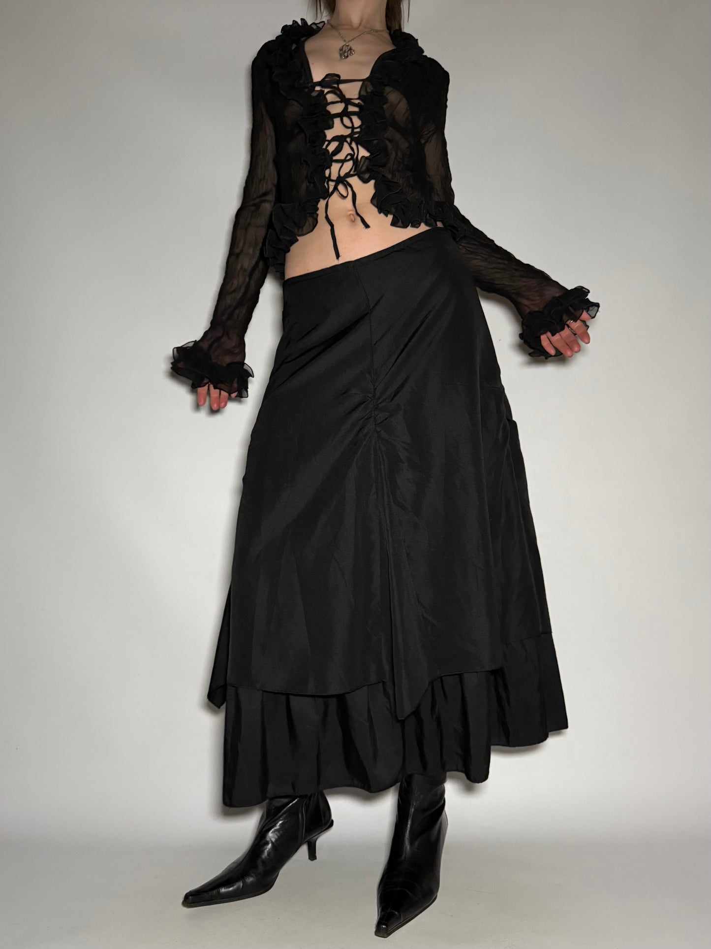 Vintage maxi skirt - TWINKLING GLOBAL