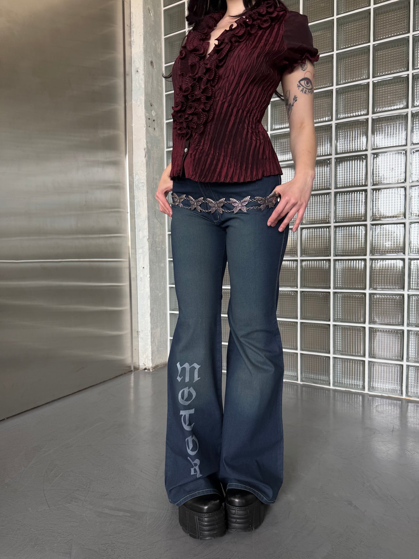 Vintage flared jeans - TWINKLING GLOBAL