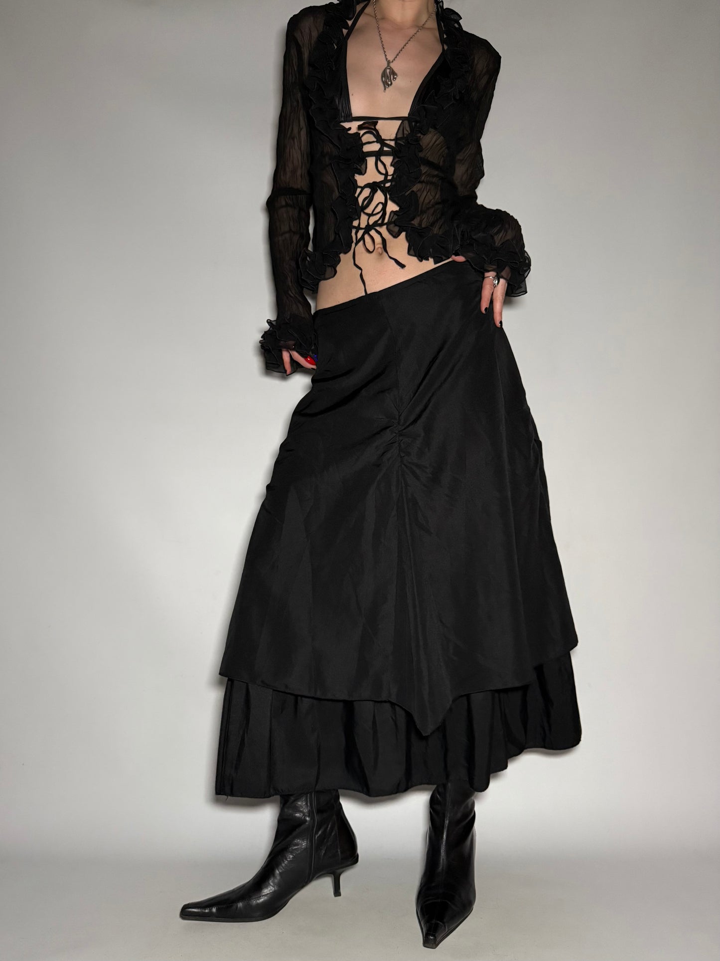 Vintage maxi skirt - TWINKLING GLOBAL