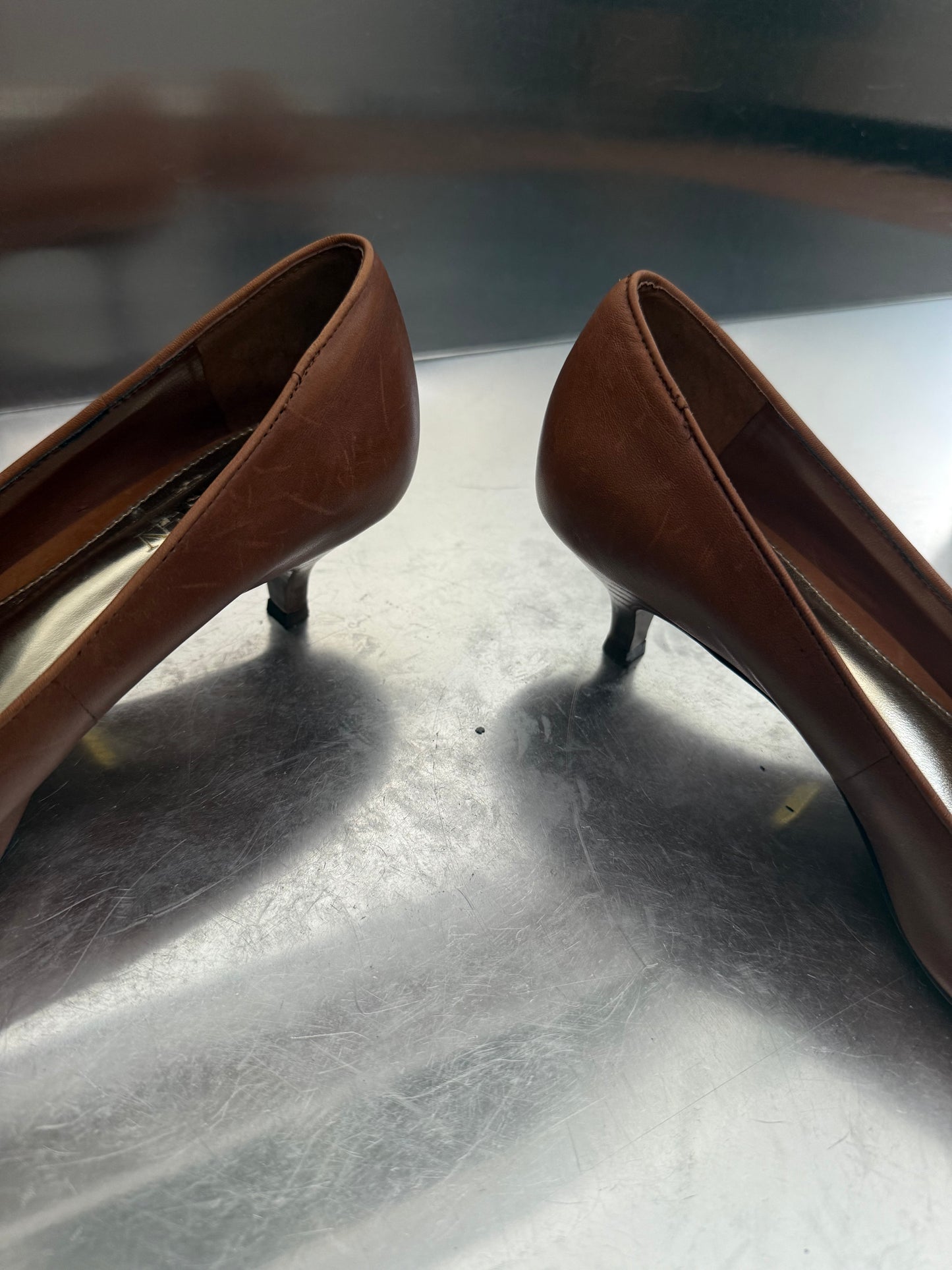 Vintage Ralph Lauren Leather Pumps – Size 38 Twinkling