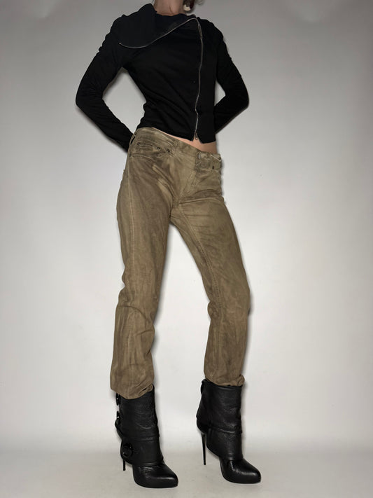 Vintage Italian Dondup Washed Straight Pants Twinkling Global