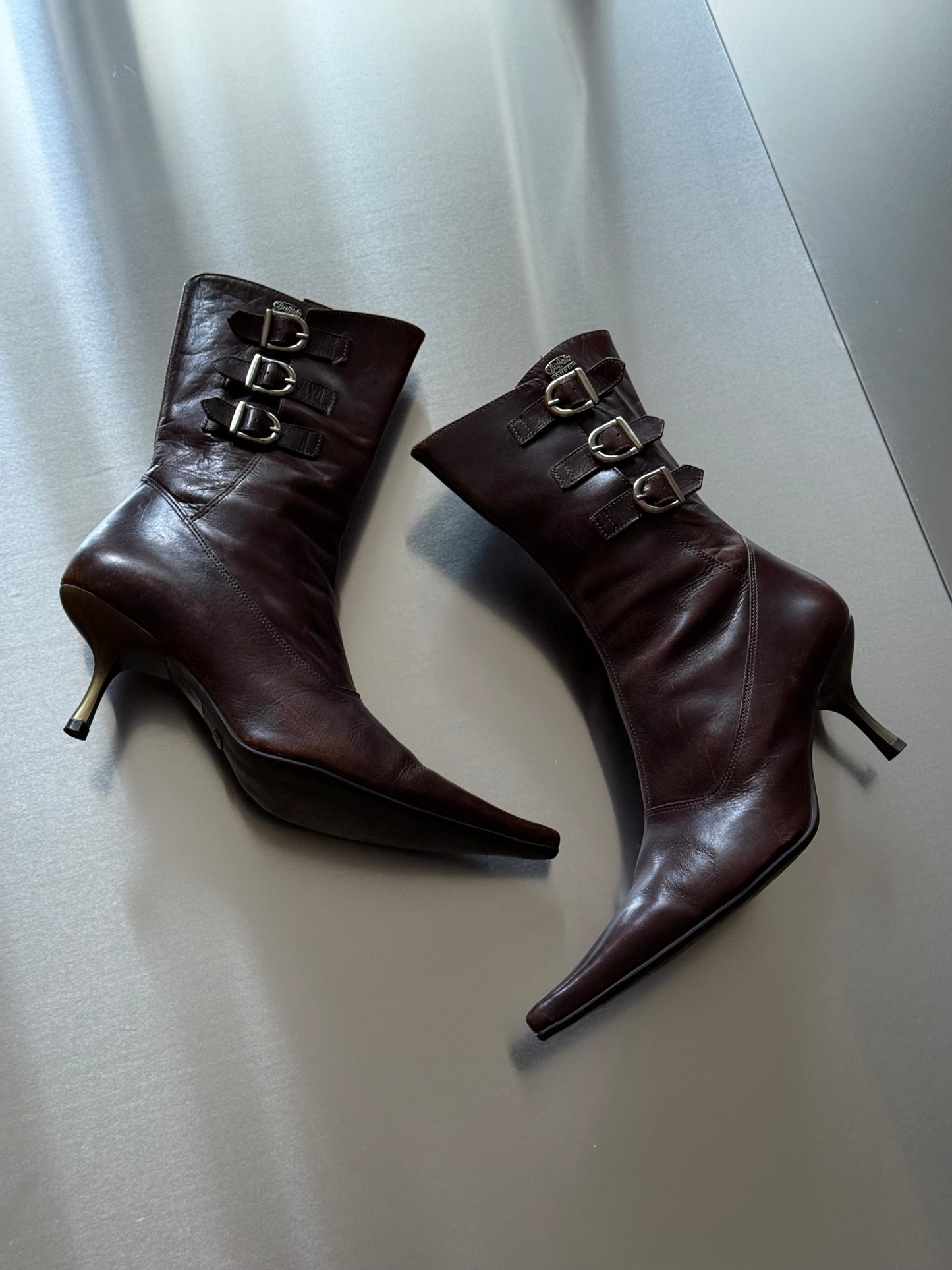 Vintage leather boots Buffalo - TWINKLING GLOBAL