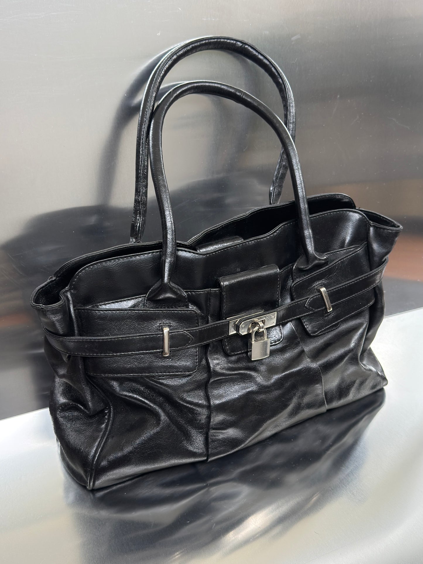 Vintage Leather Bag - TWINKLING GLOBAL