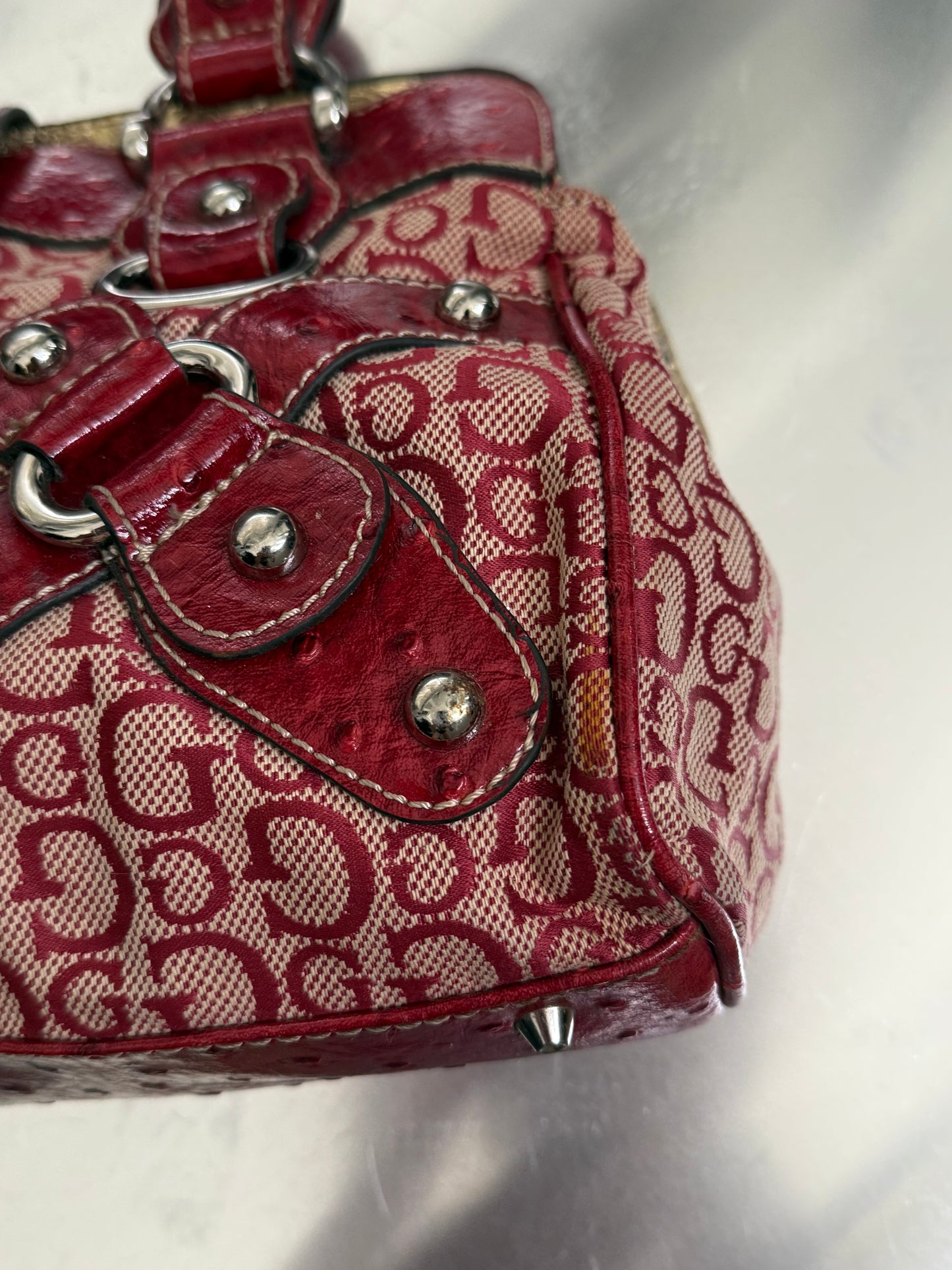Vintage Guess Monogram Bag  Twinkling