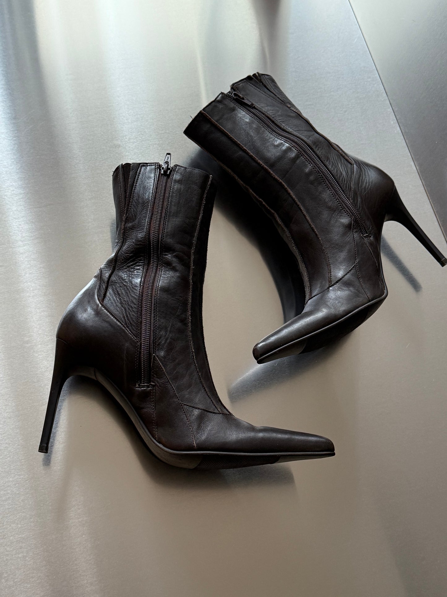Vintage leather boots Buffalo - TWINKLING GLOBAL