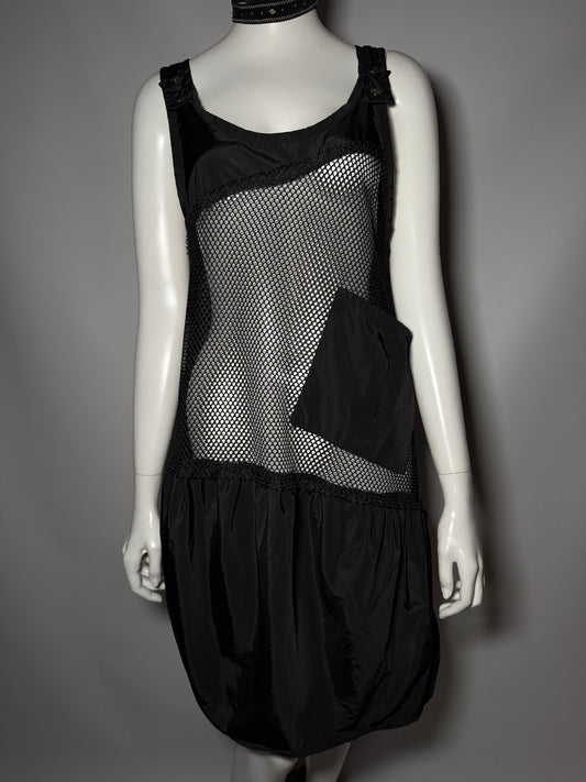 Vintage Mesh Tunic Dress - TWINKLING GLOBAL