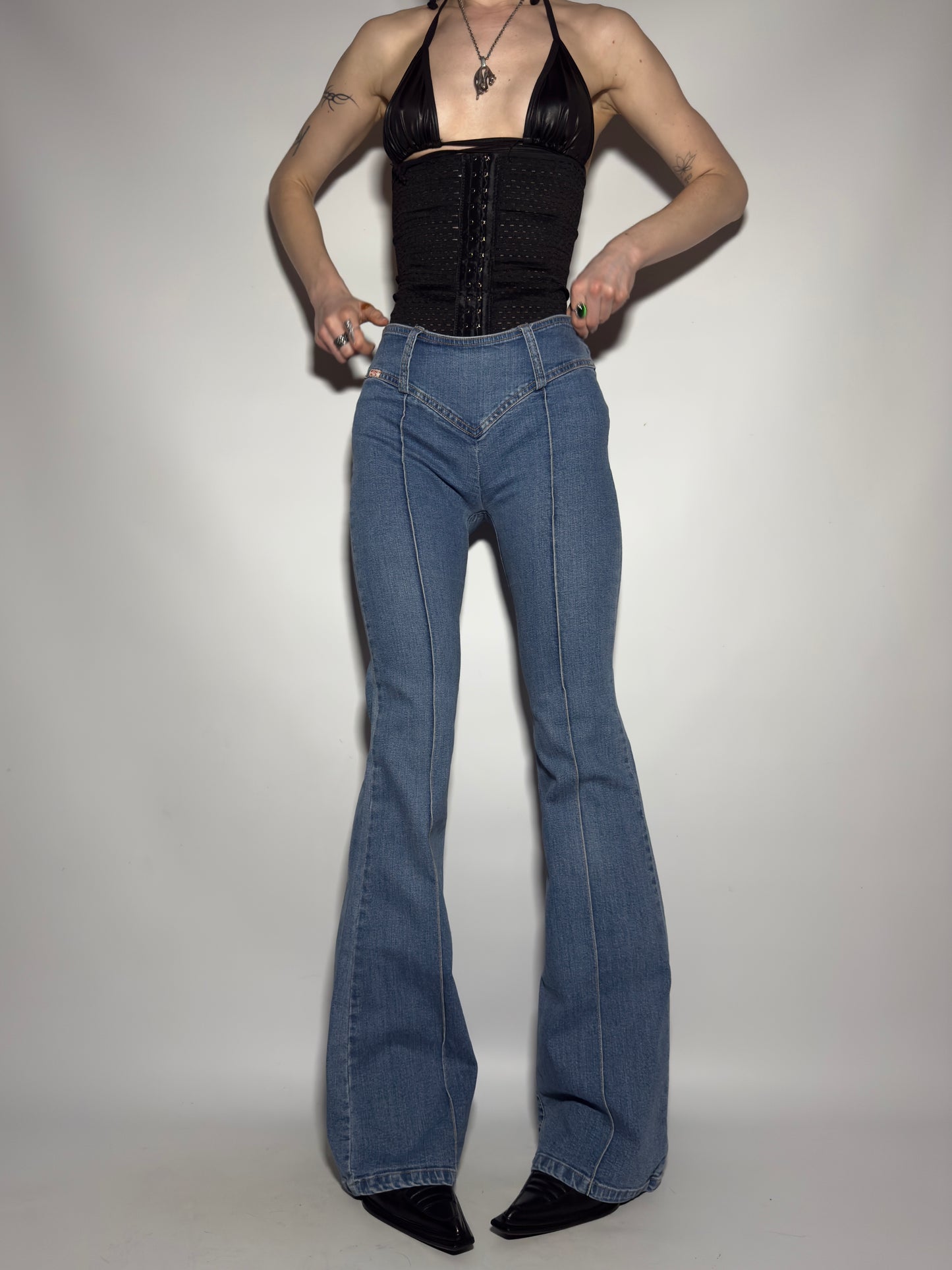 Vintage Miss Sixty Flared jeans  - TWINKLING GLOBAL
